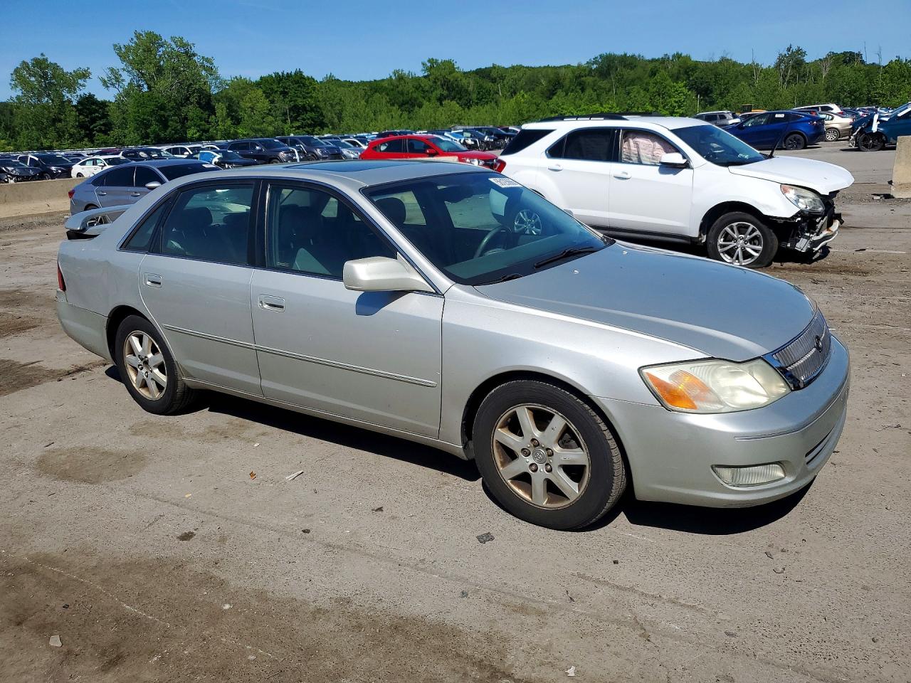 2002 Toyota Avalon Xls Silver vin: 4T1BF28B32U249263