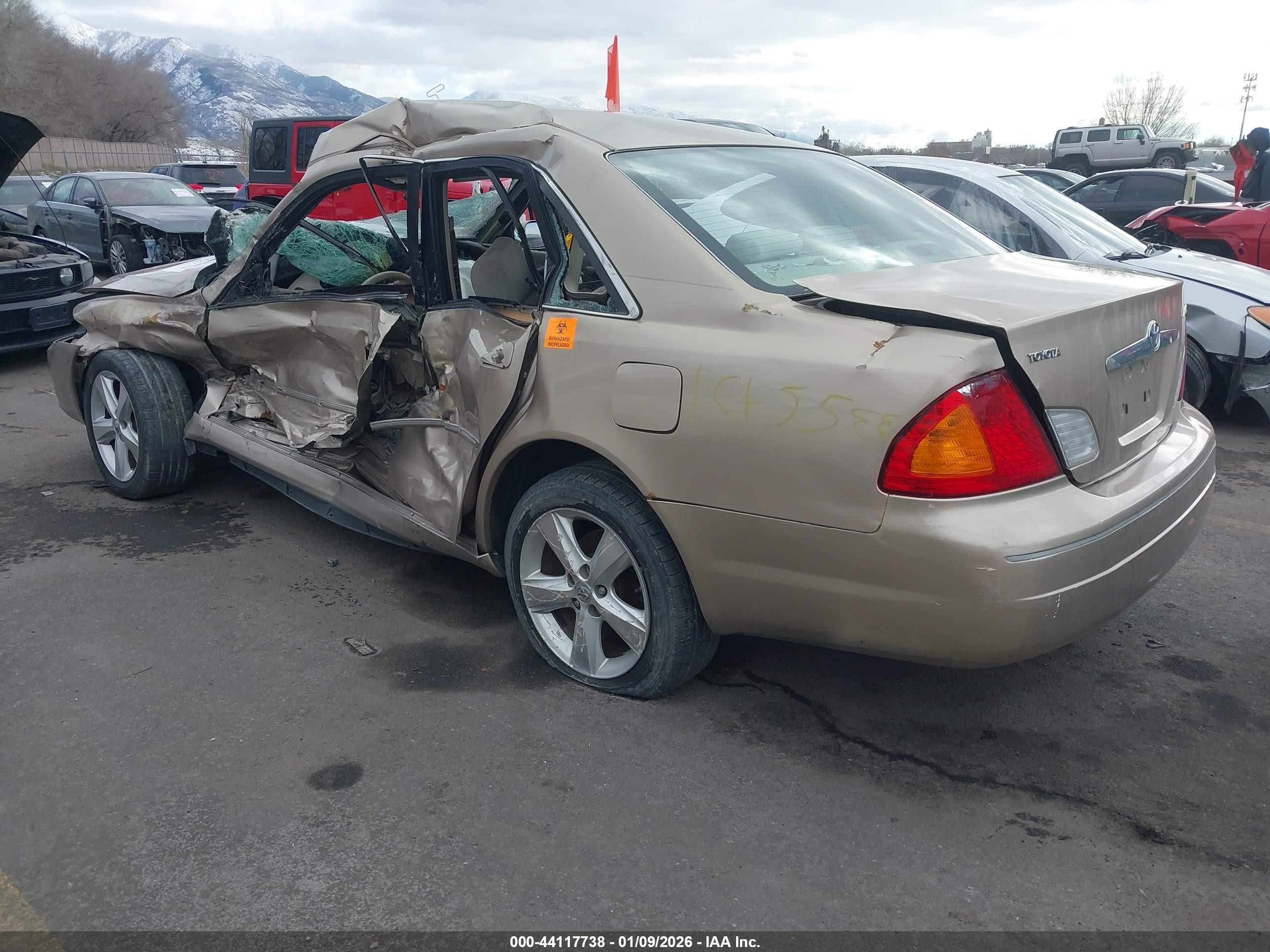 2002 Toyota Avalon Xl Beige vin: 4T1BF28B32U255533