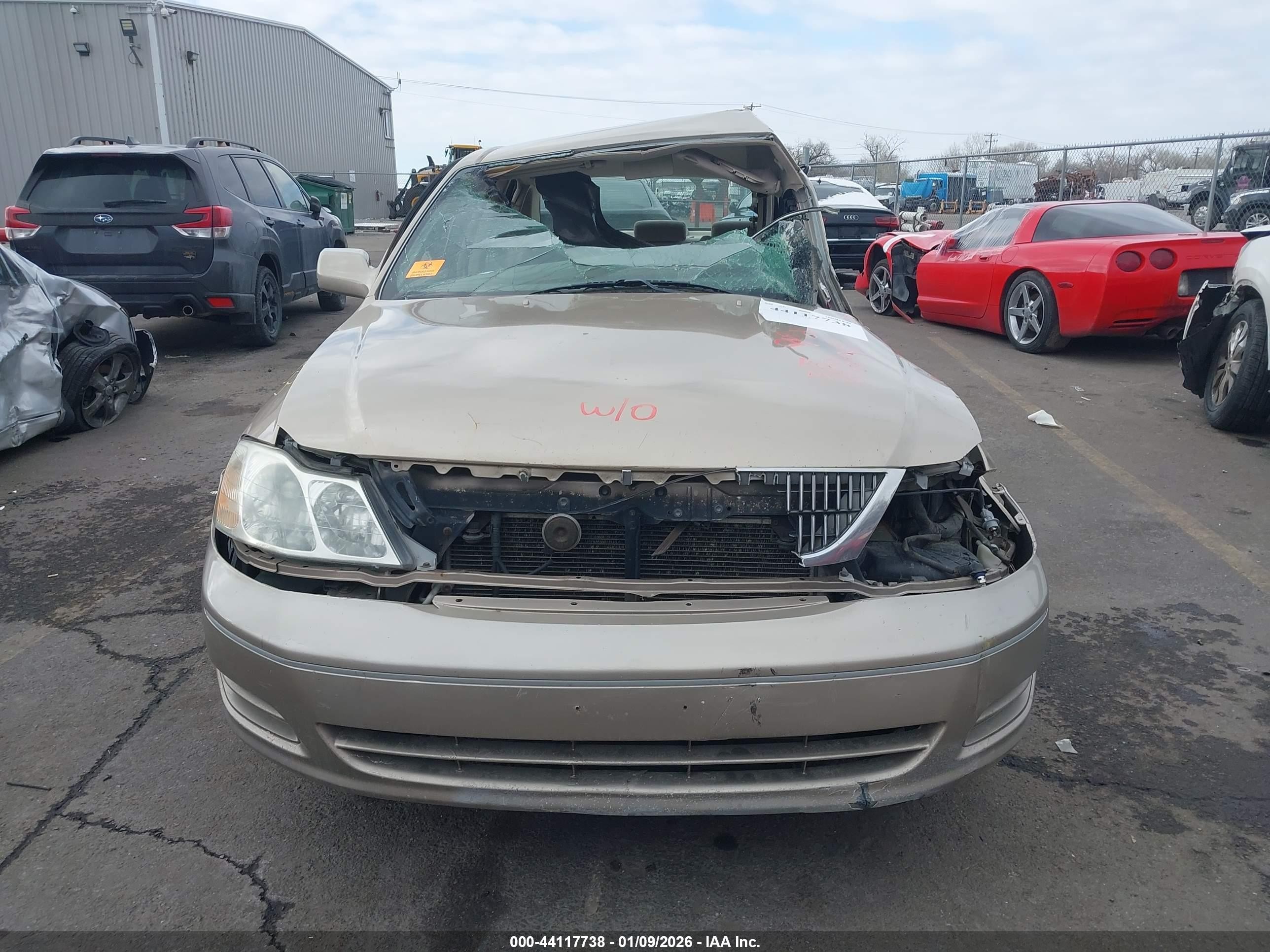 2002 Toyota Avalon Xl Beige vin: 4T1BF28B32U255533