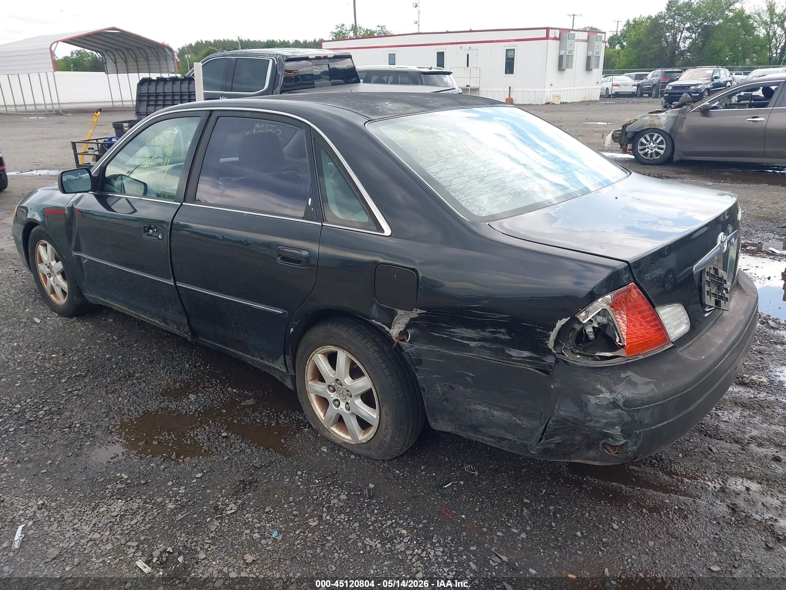 2002 Toyota Avalon Xls Черный vin: 4T1BF28B32U262689