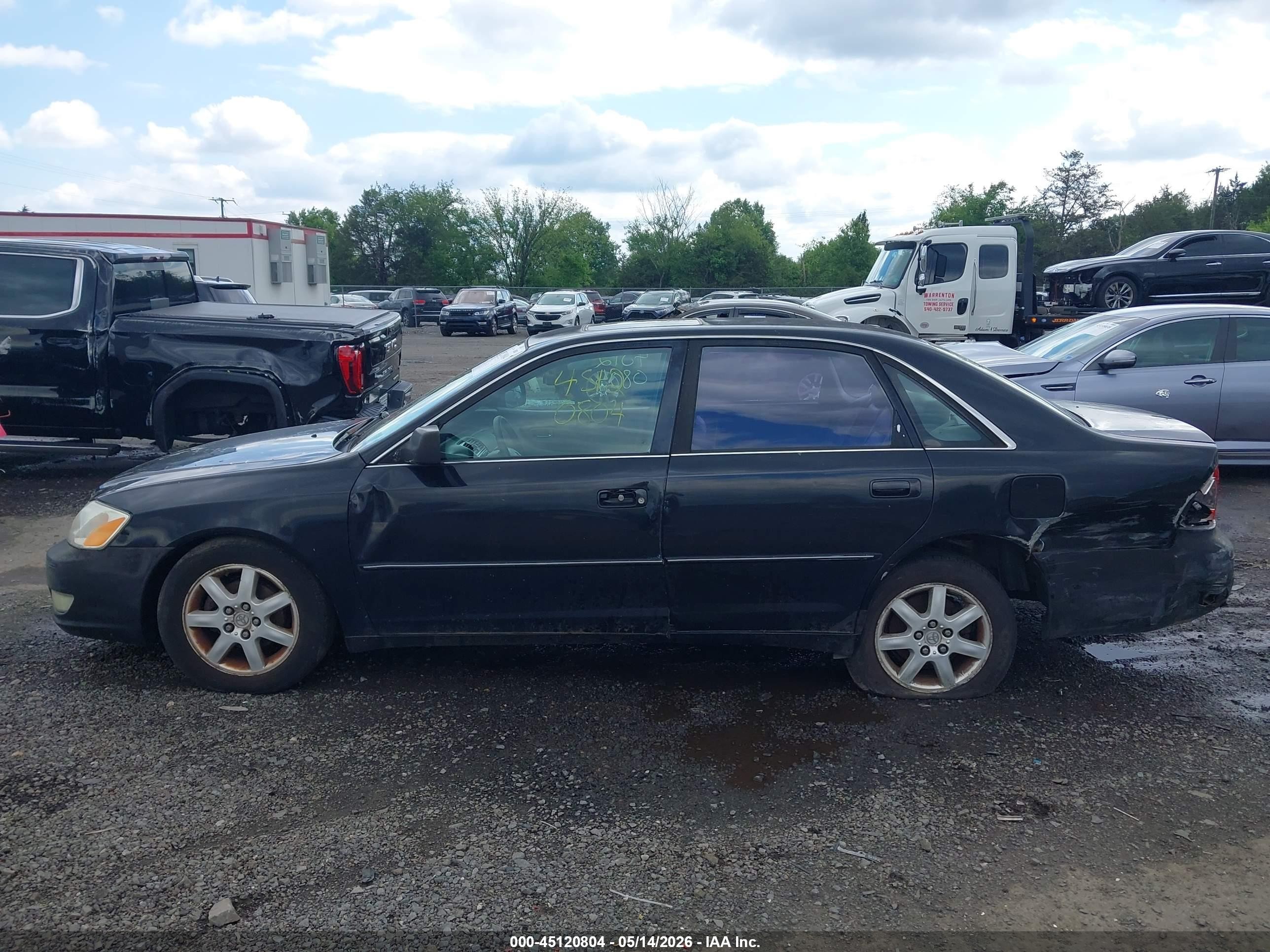 2002 Toyota Avalon Xls Черный vin: 4T1BF28B32U262689
