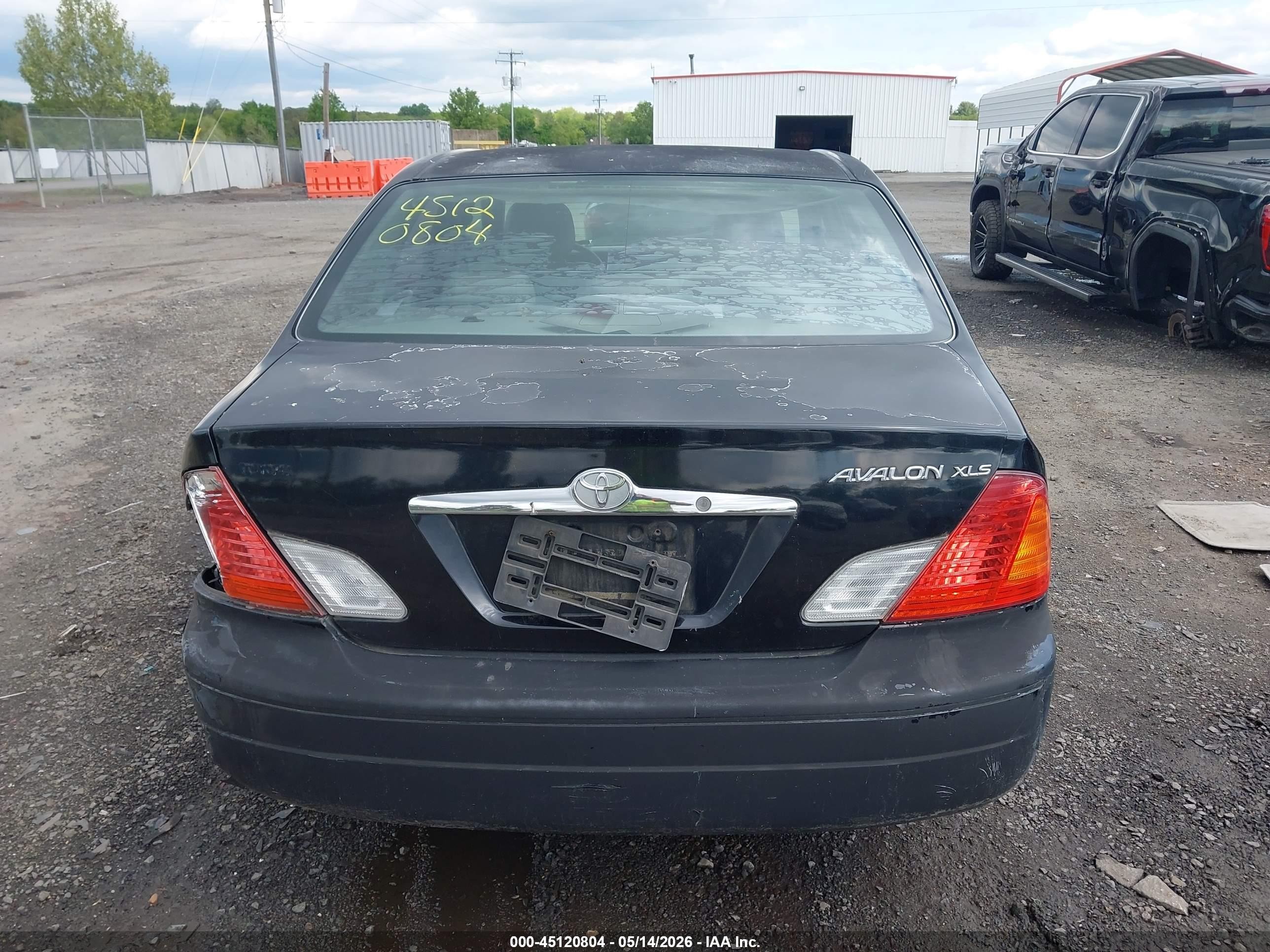 2002 Toyota Avalon Xls Черный vin: 4T1BF28B32U262689