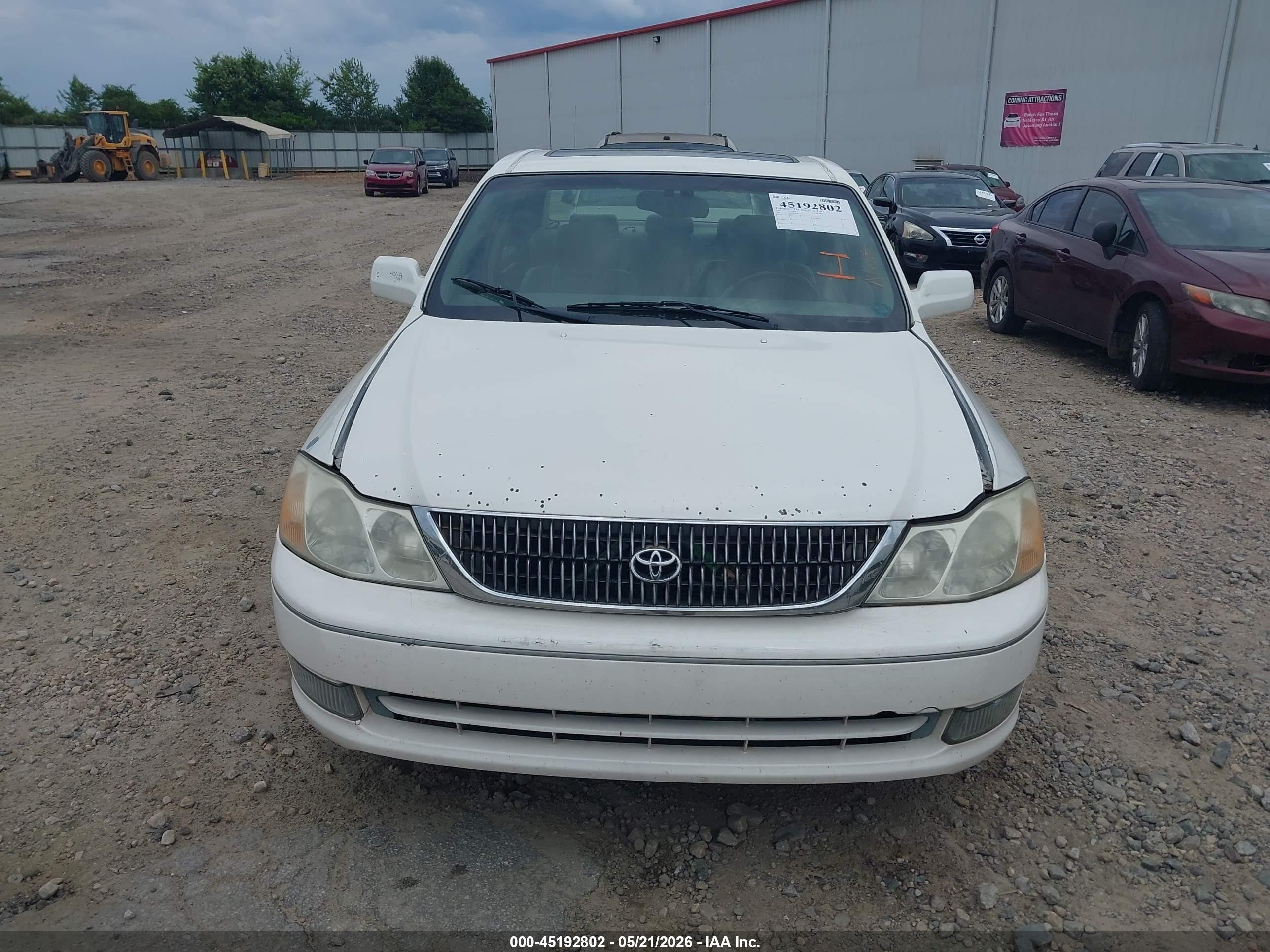 2003 Toyota Avalon Xls White vin: 4T1BF28B33U281390