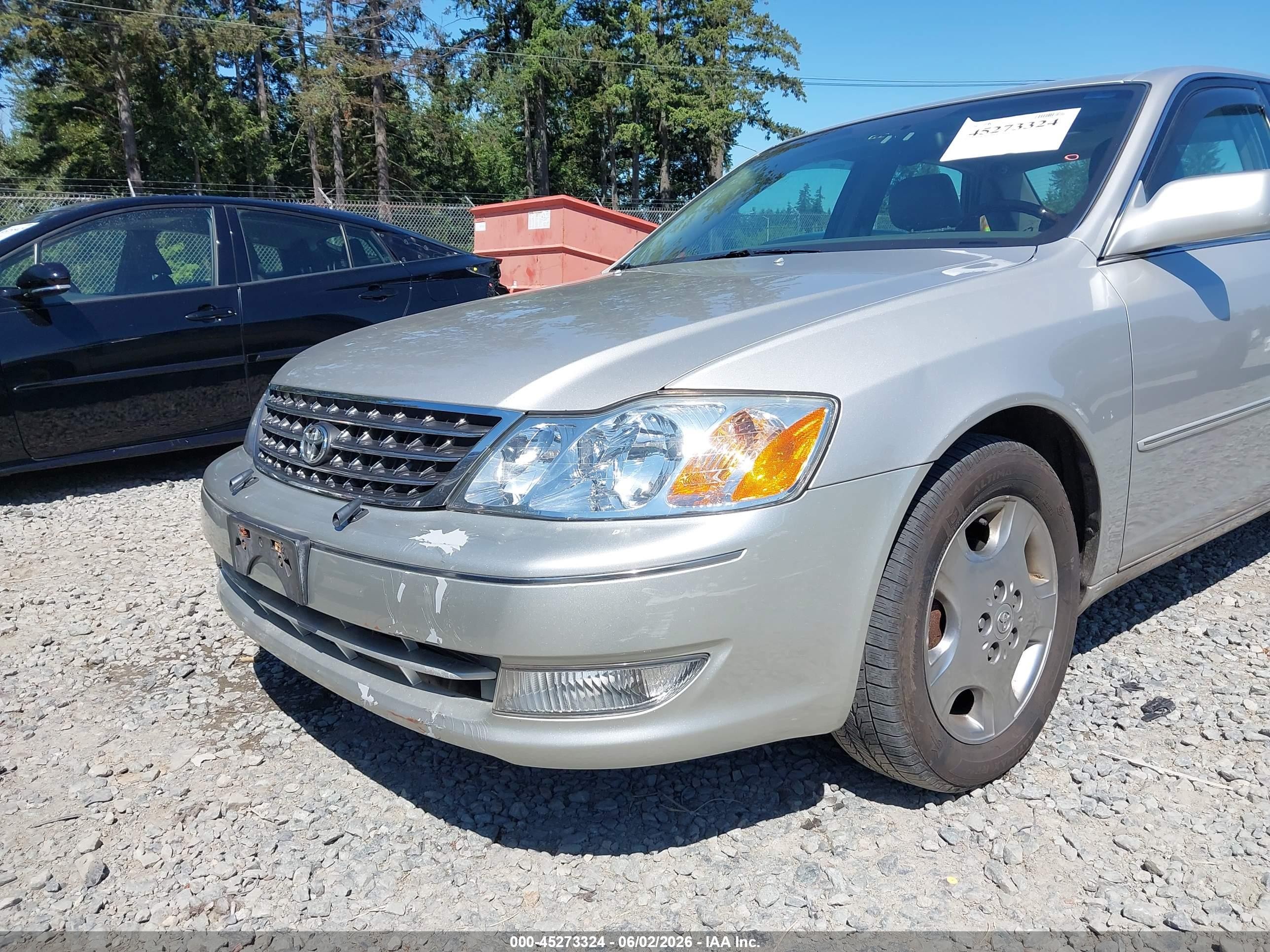 2003 Toyota Avalon Xls Silver vin: 4T1BF28B33U287495