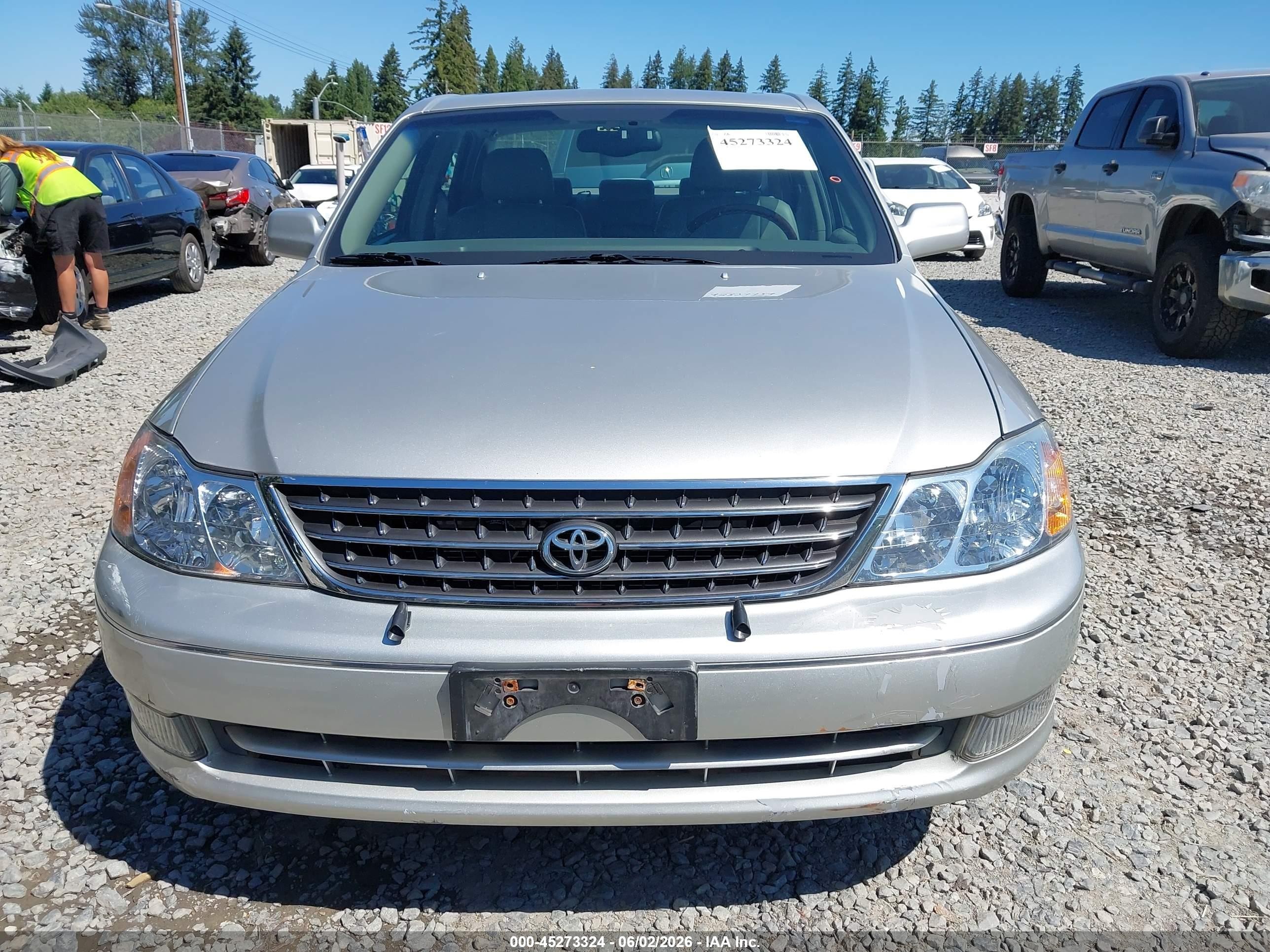 2003 Toyota Avalon Xls Silver vin: 4T1BF28B33U287495