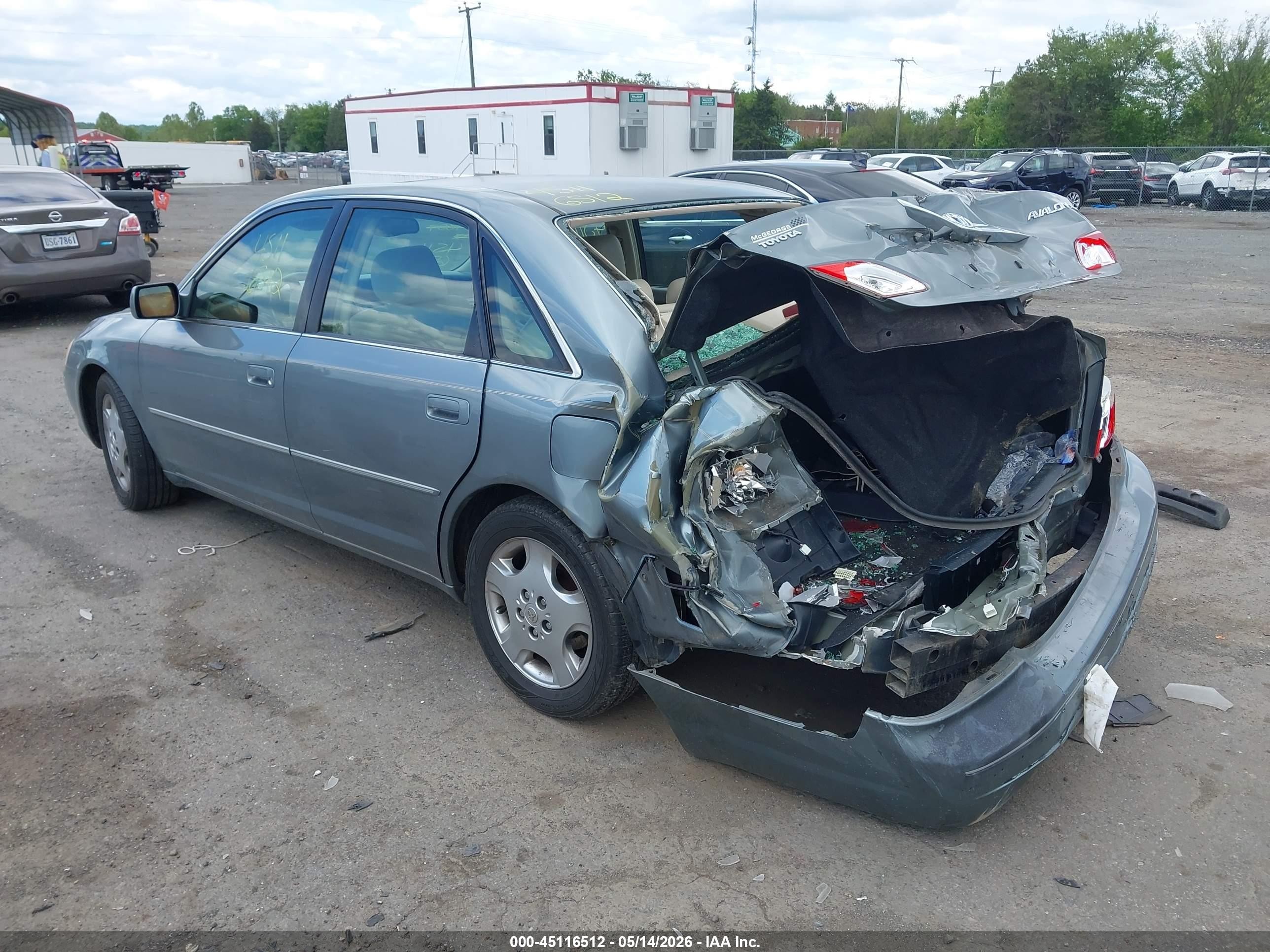 2003 Toyota Avalon Xls Blue vin: 4T1BF28B33U318440