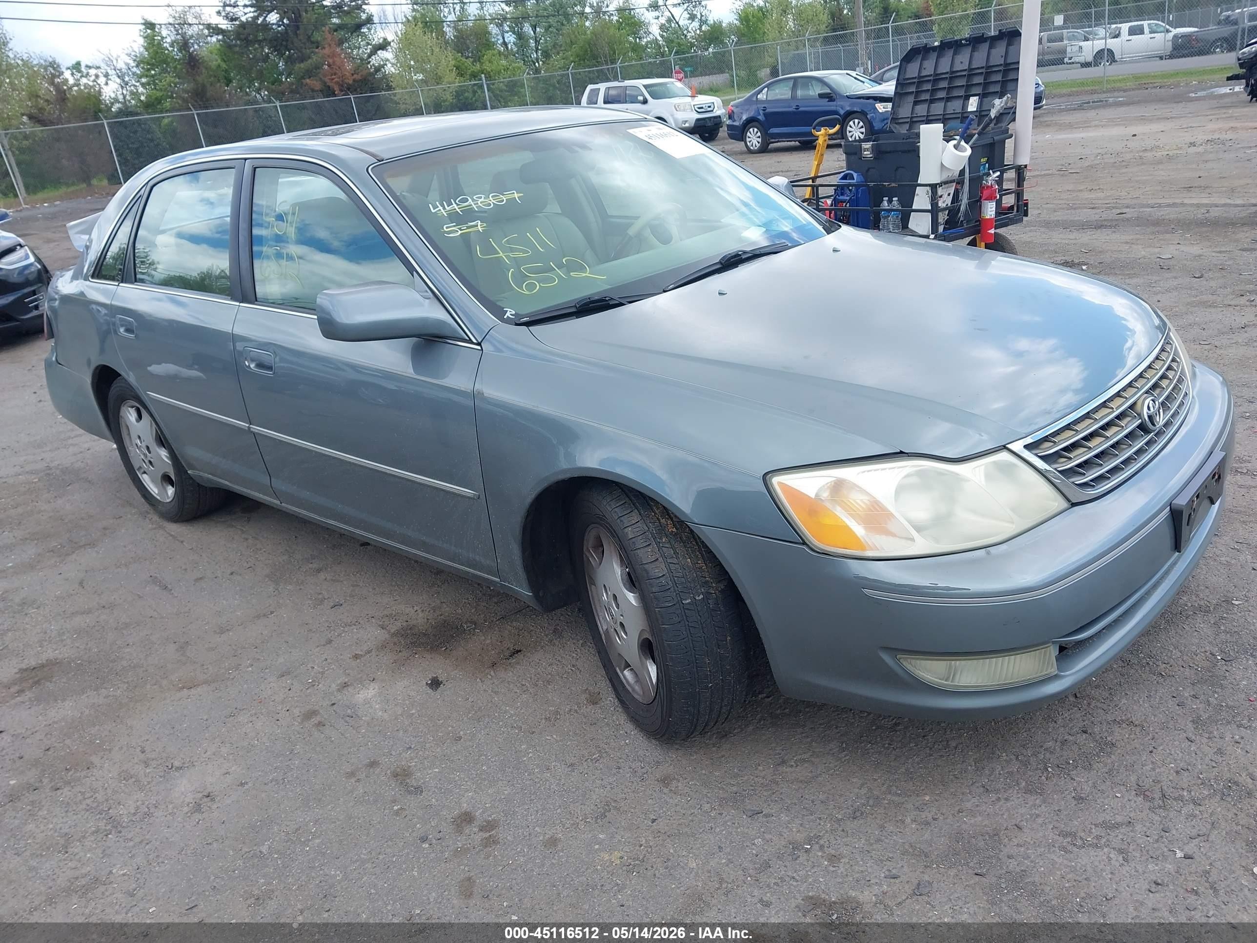 2003 Toyota Avalon Xls Blue vin: 4T1BF28B33U318440