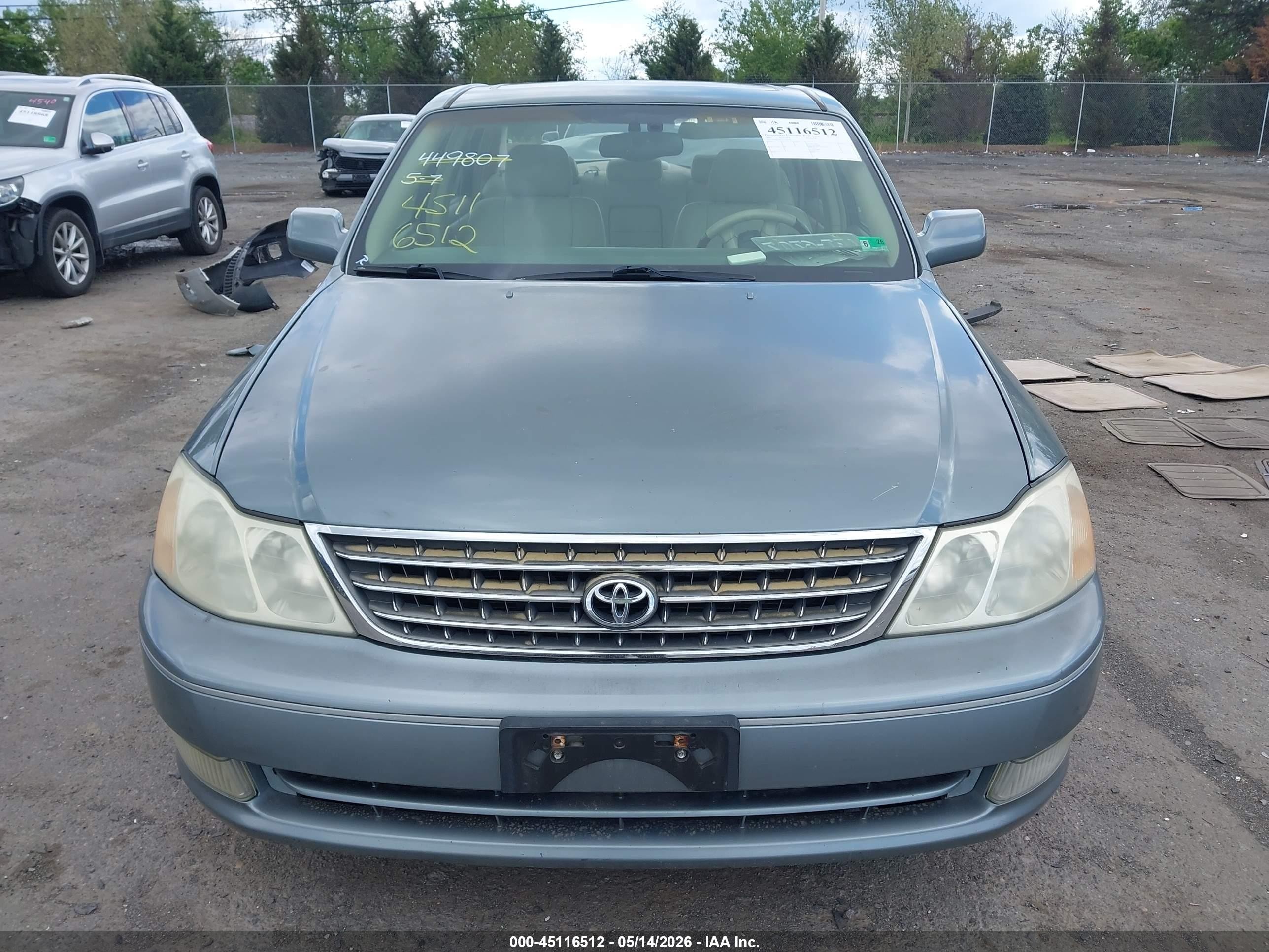 2003 Toyota Avalon Xls Blue vin: 4T1BF28B33U318440