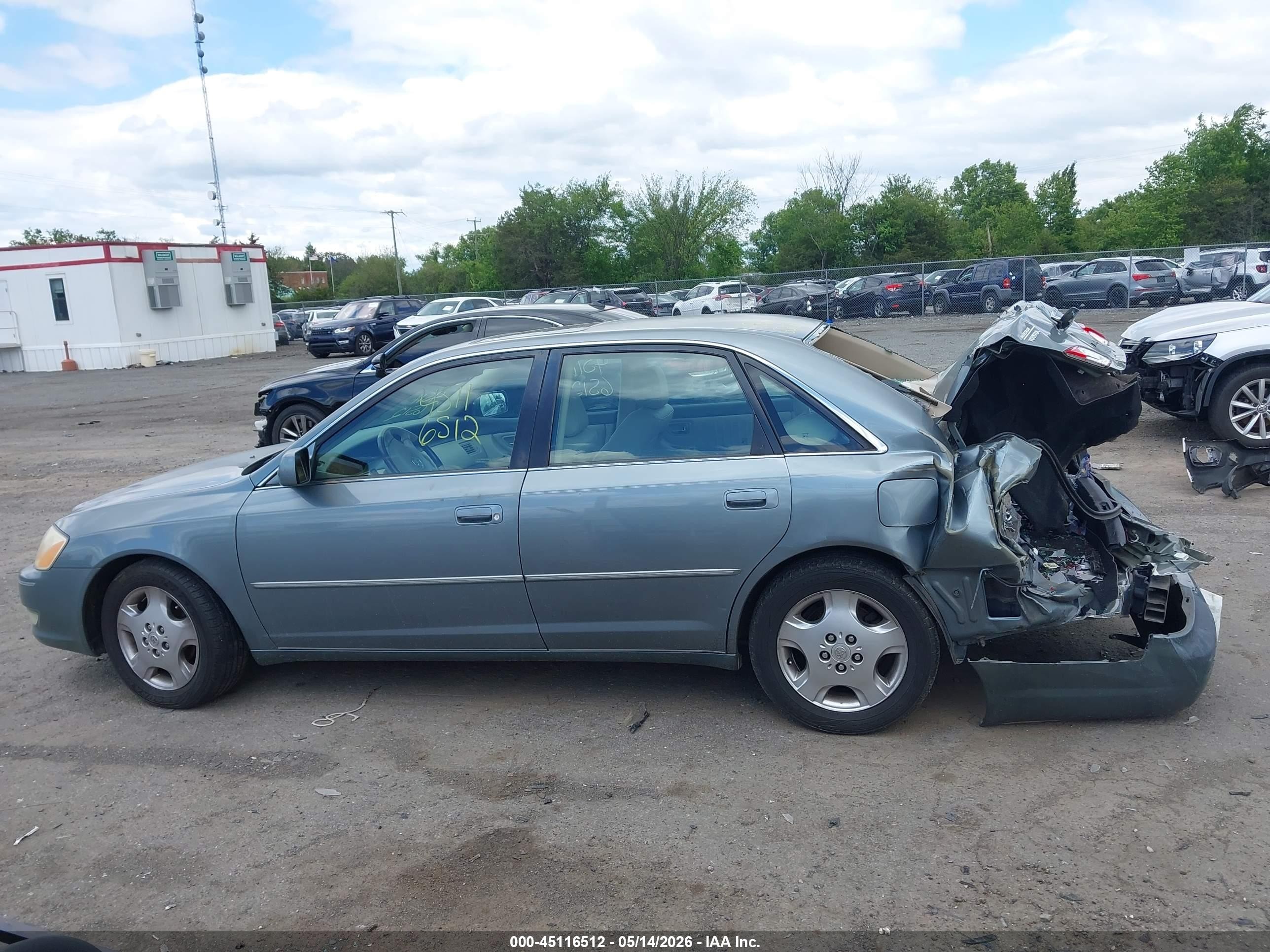 2003 Toyota Avalon Xls Blue vin: 4T1BF28B33U318440