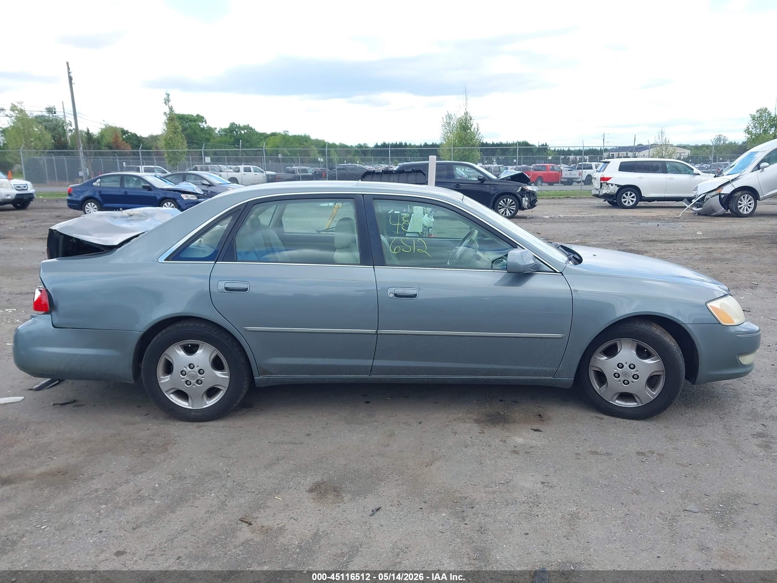 2003 Toyota Avalon Xls Blue vin: 4T1BF28B33U318440