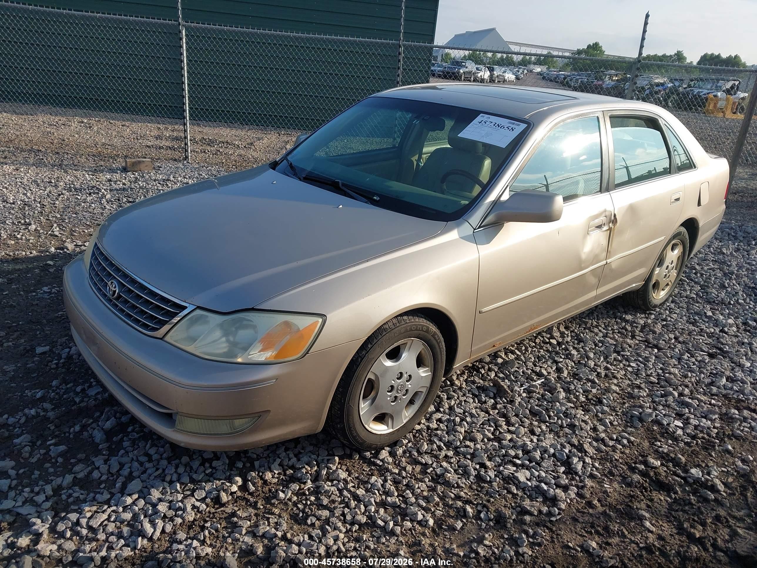 2003 Toyota Avalon Xls Brown vin: 4T1BF28B33U333763