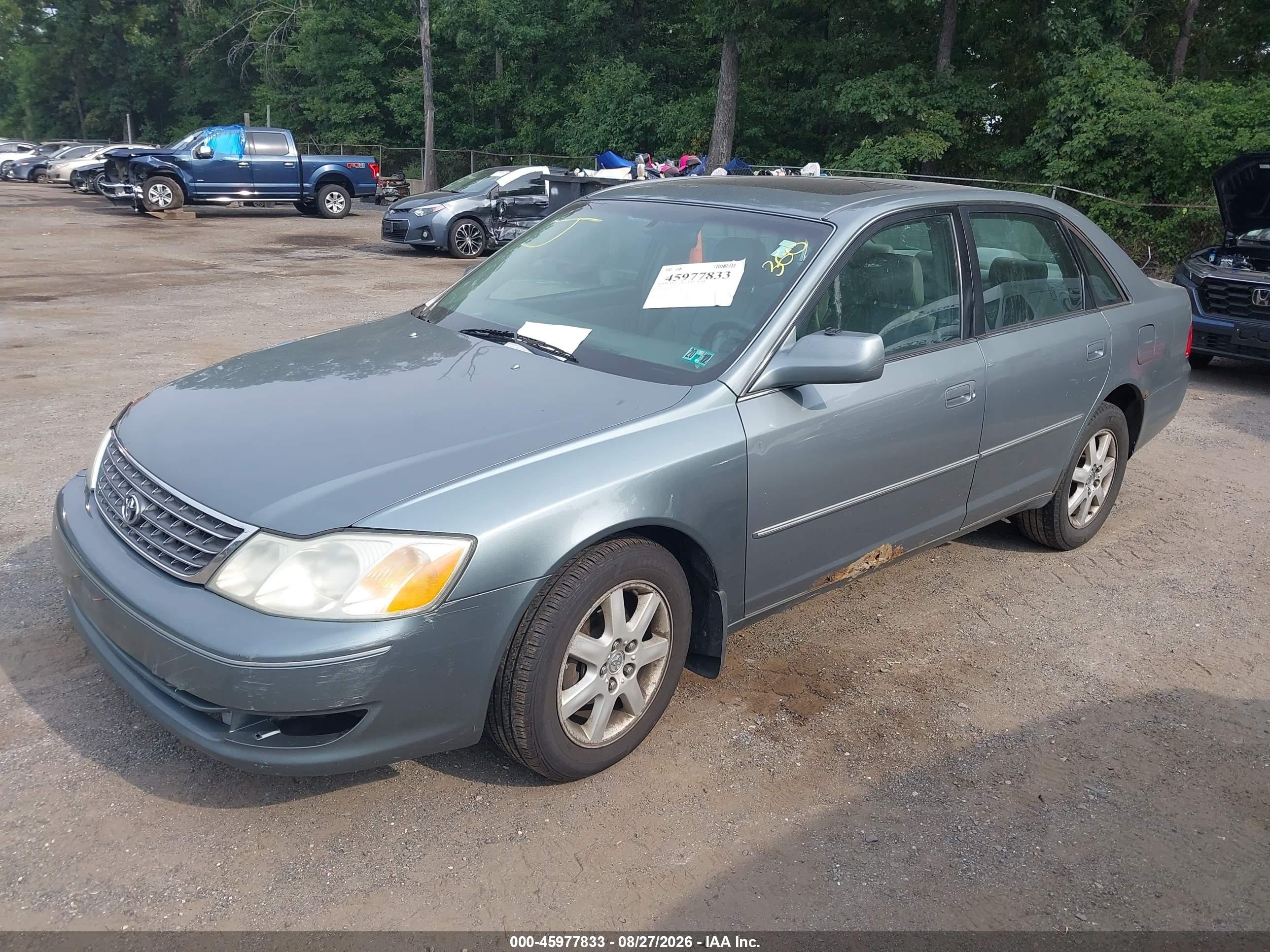 2004 Toyota Avalon Xl/xls Teal vin: 4T1BF28B34U339757