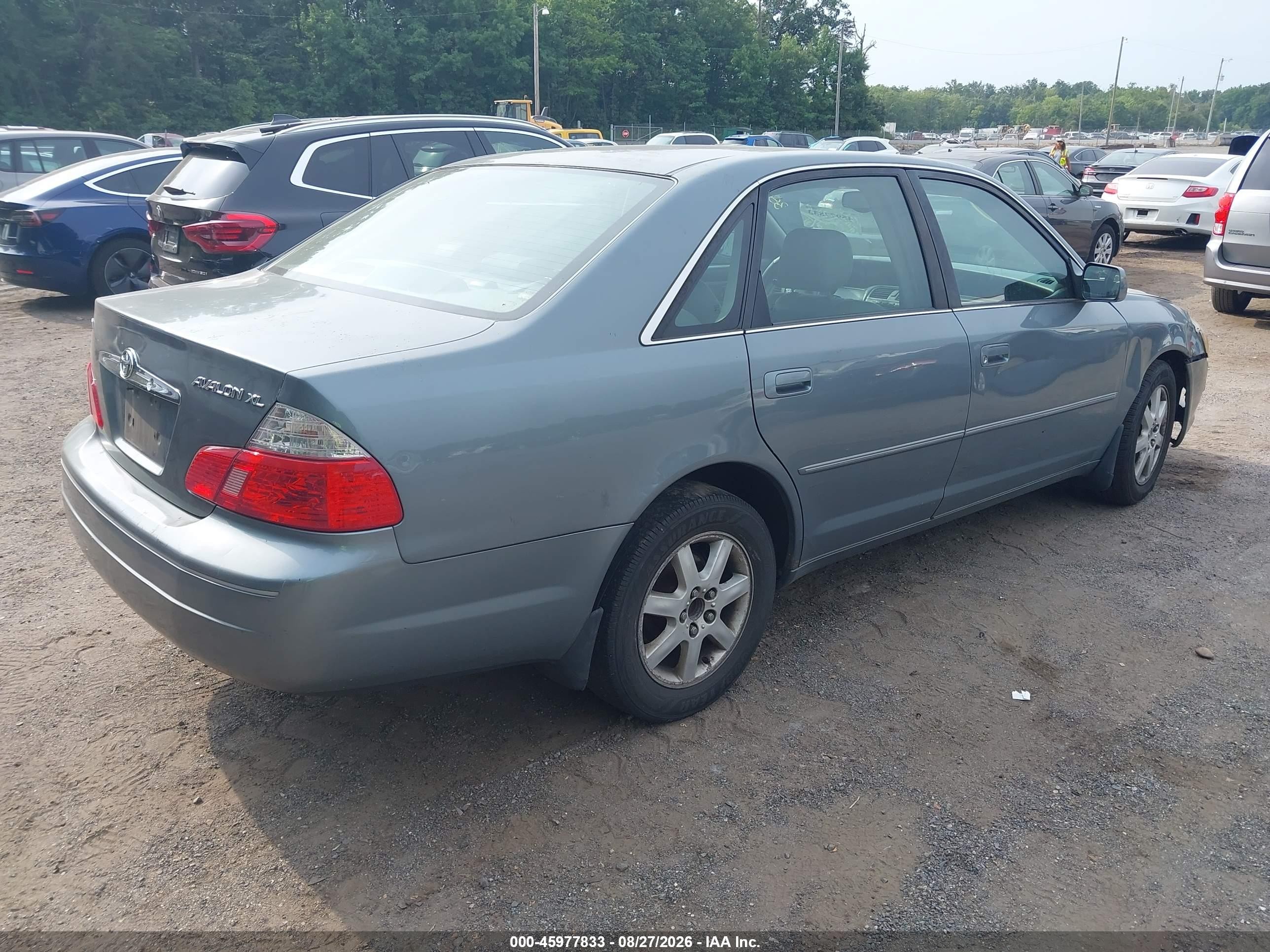2004 Toyota Avalon Xl/xls Teal vin: 4T1BF28B34U339757