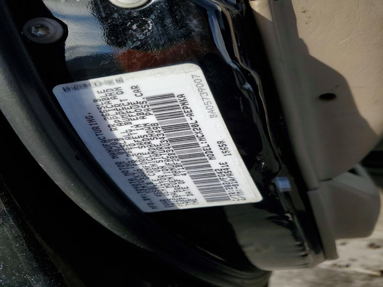2004 Toyota Avalon Xl Black vin: 4T1BF28B34U343498
