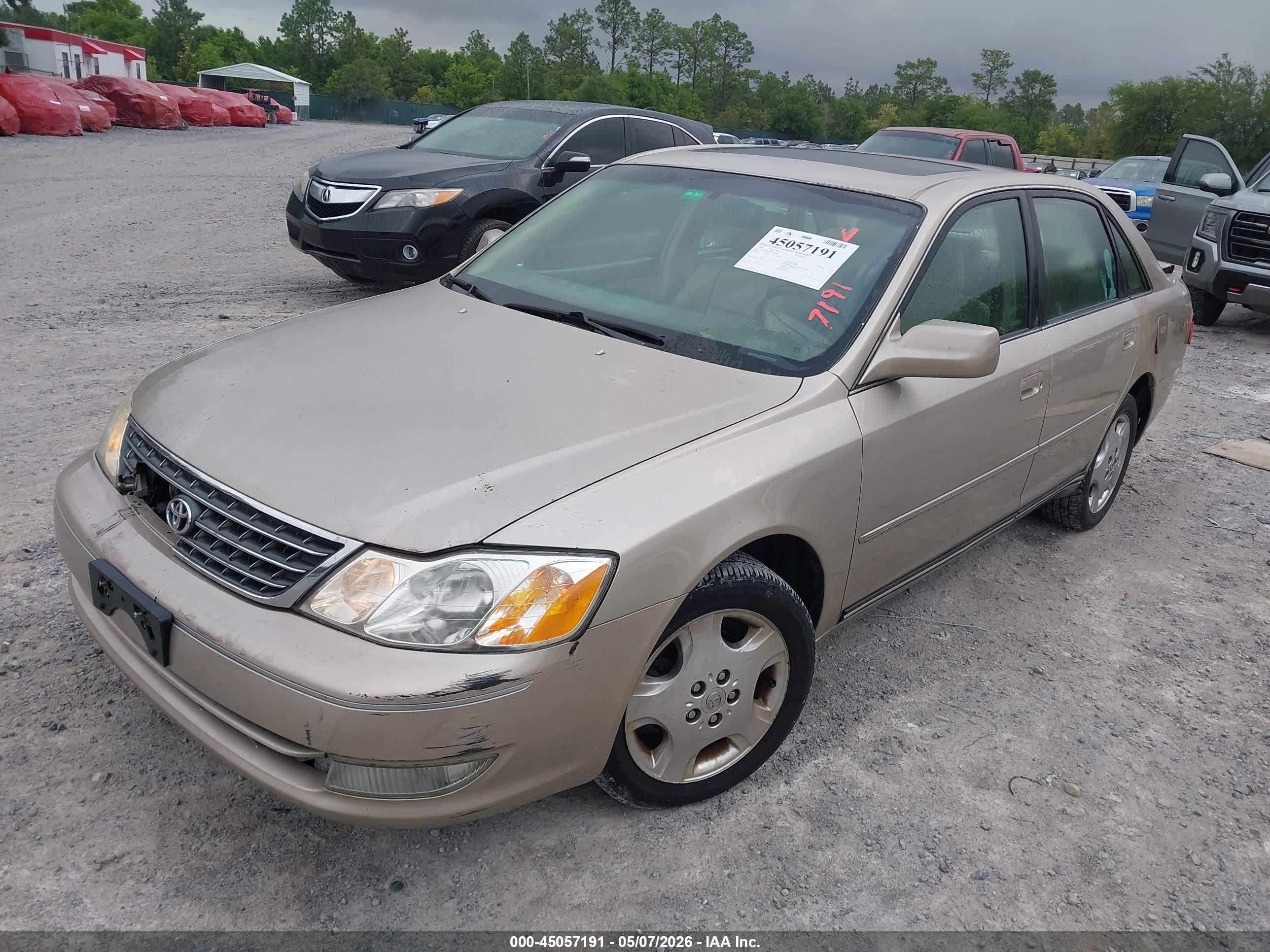 2004 Toyota Avalon Xls Золотой vin: 4T1BF28B34U376128