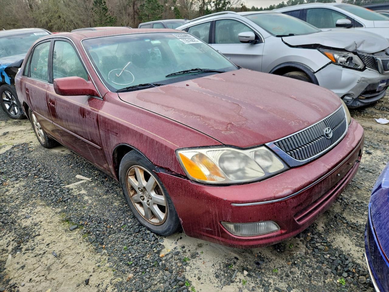 2000 Toyota Avalon Xl Maroon vin: 4T1BF28B3YU005038