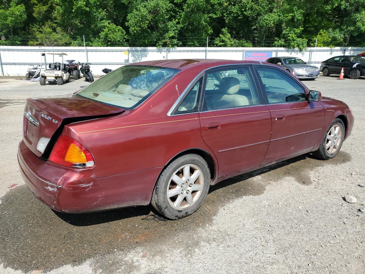2000 Toyota Avalon Xl Maroon vin: 4T1BF28B3YU005038