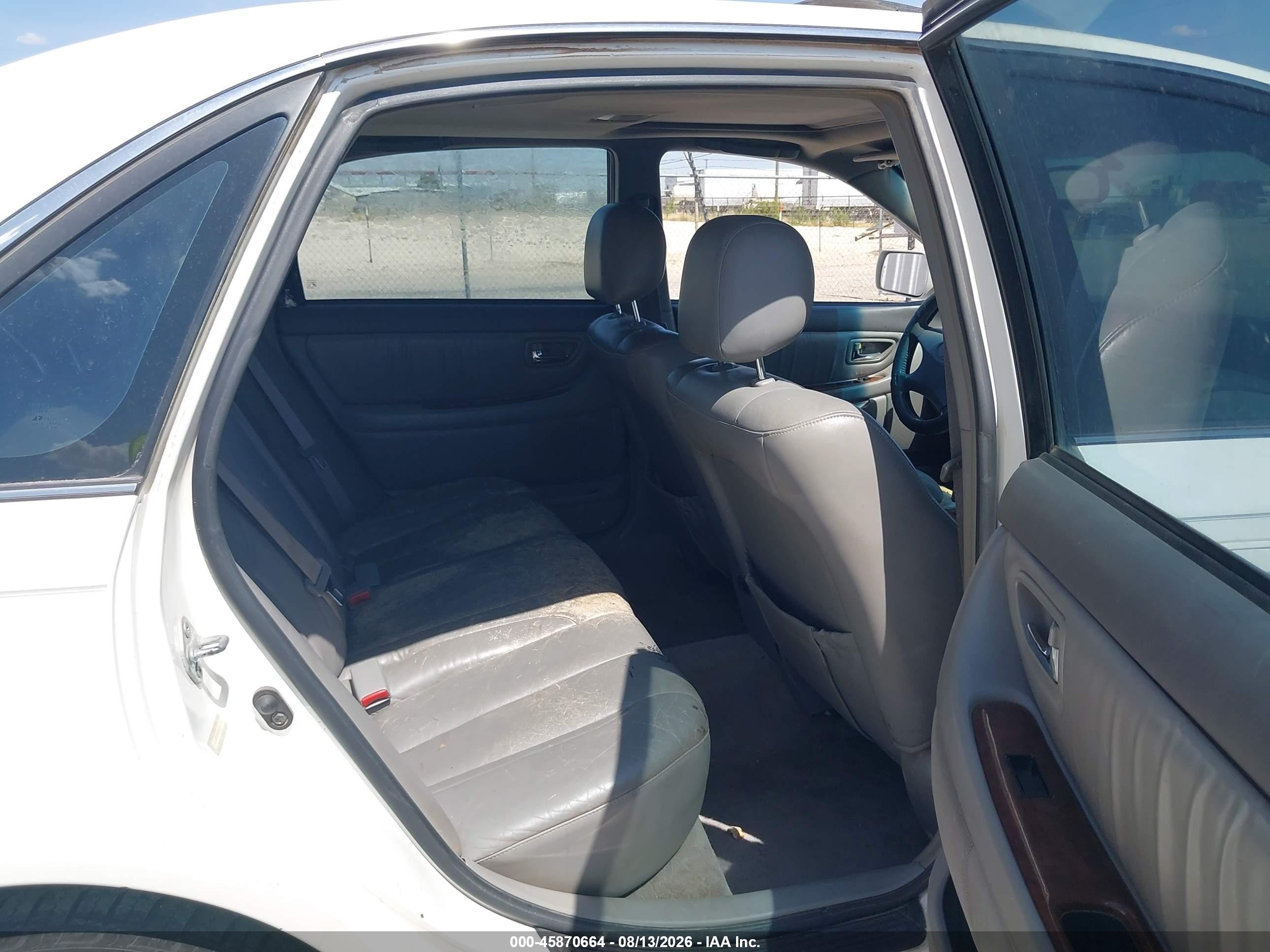 2000 Toyota Avalon Xls White vin: 4T1BF28B3YU020848