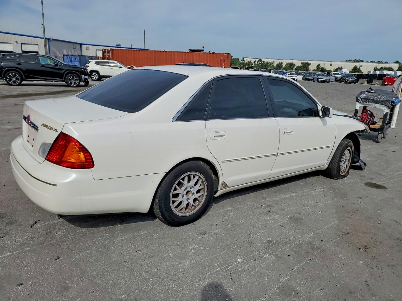 2000 Toyota Avalon Xl White vin: 4T1BF28B3YU022678