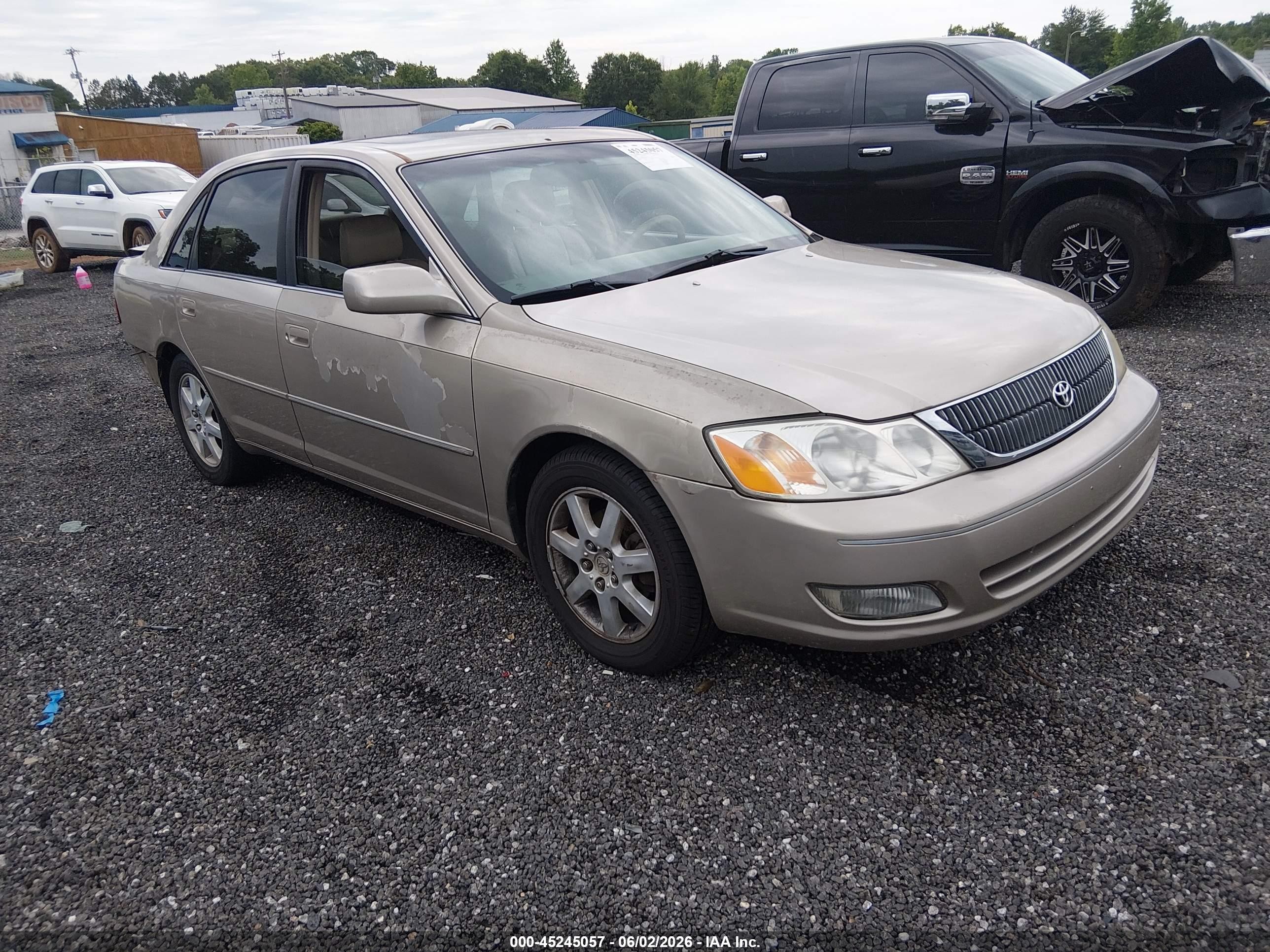 2000 Toyota Avalon Xls Gold vin: 4T1BF28B3YU057253