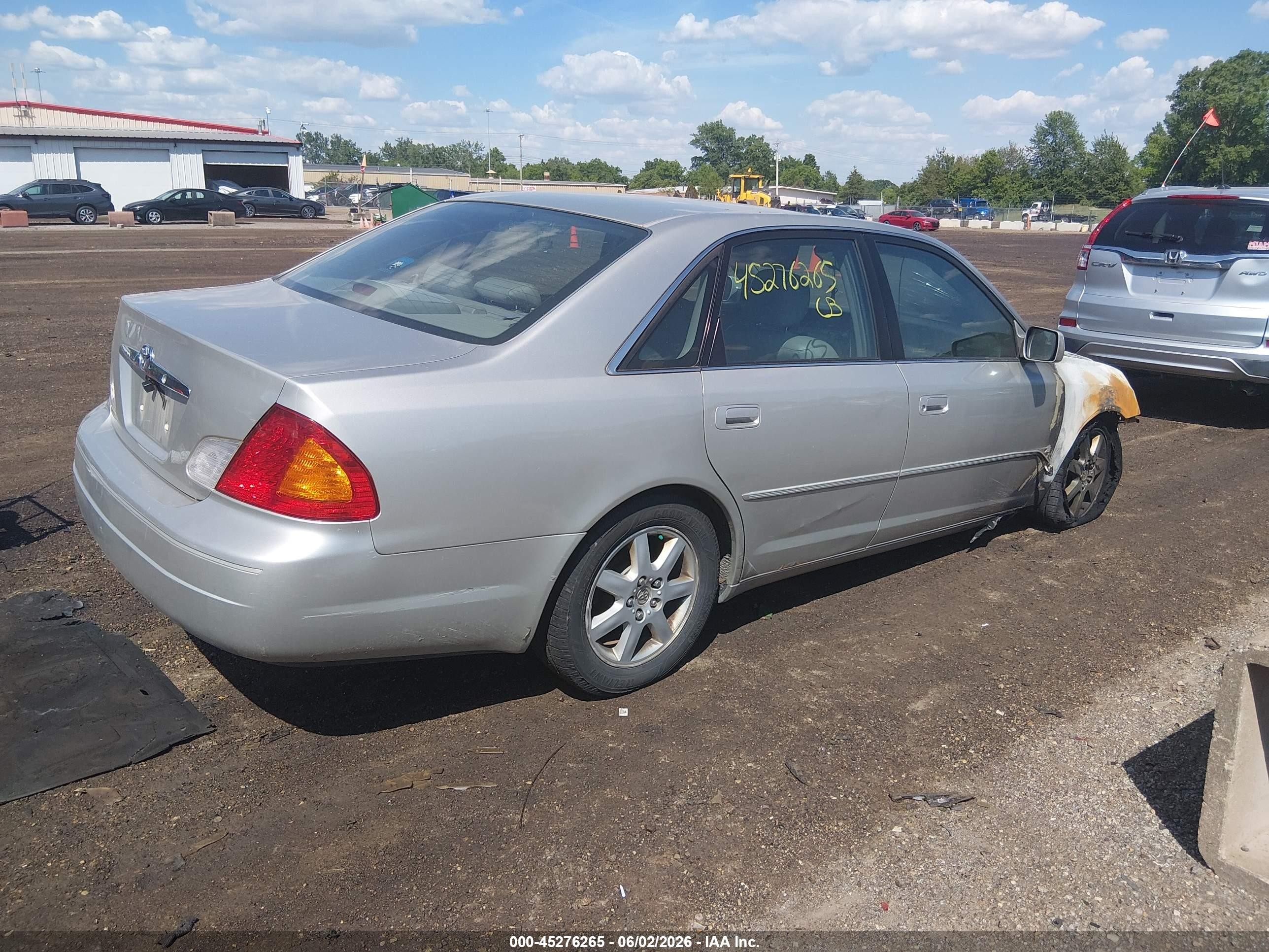 2000 Toyota Avalon Xls Gray vin: 4T1BF28B3YU057902