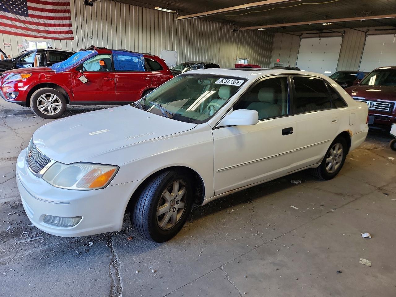 2001 Toyota Avalon Xls White vin: 4T1BF28B41U122309