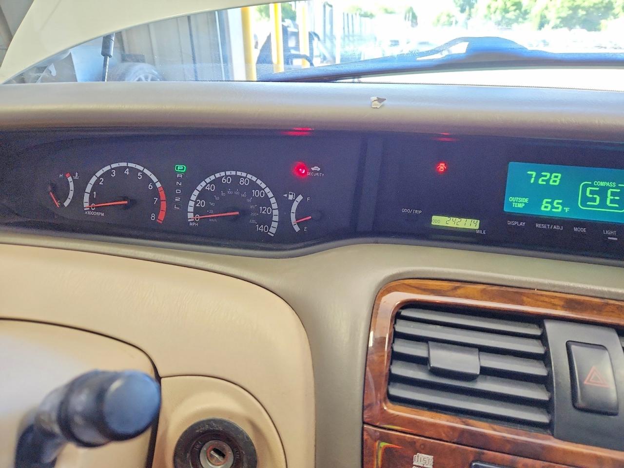 2001 Toyota Avalon Xls White vin: 4T1BF28B41U122309