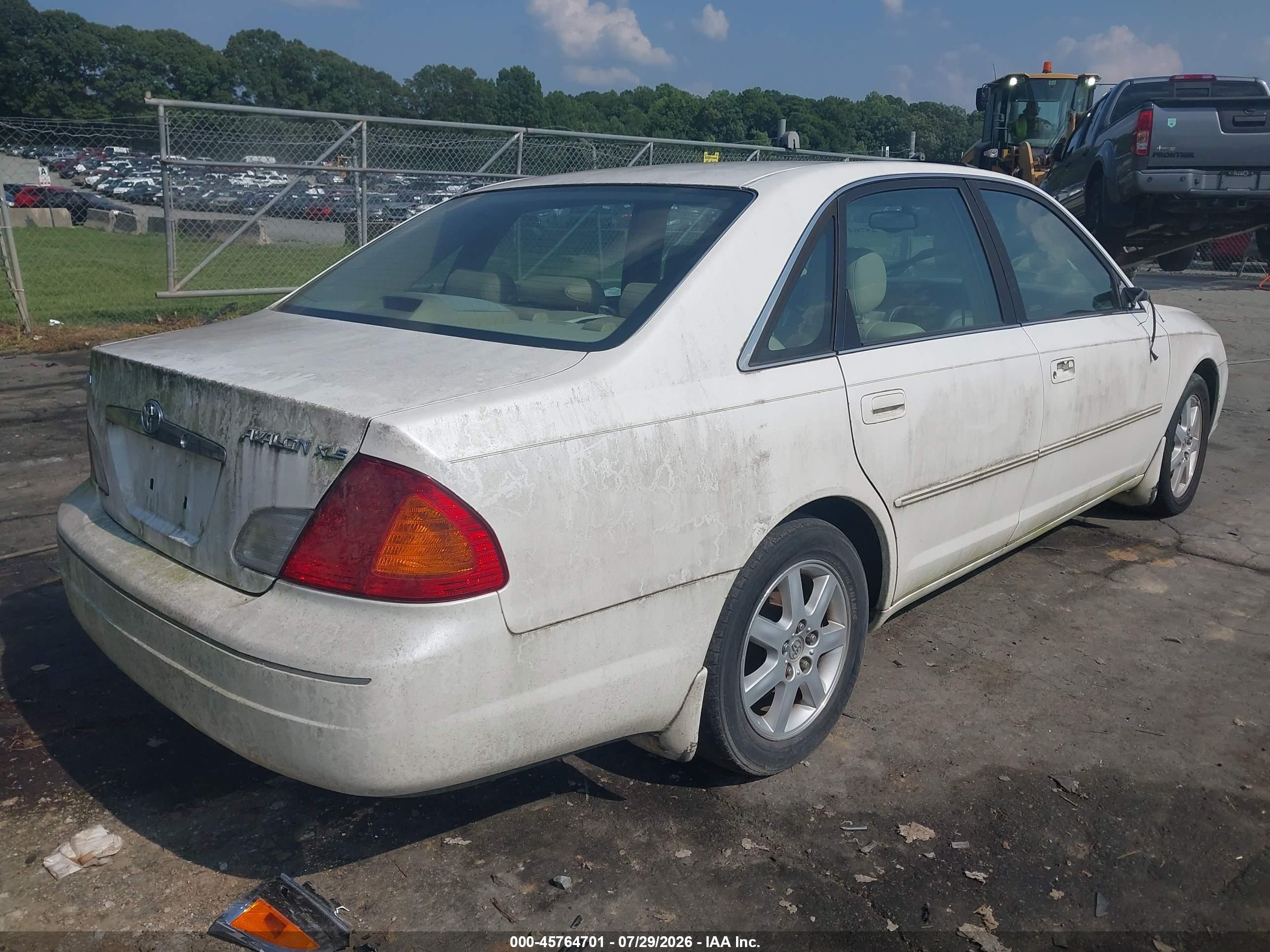 2001 Toyota Avalon Xls White vin: 4T1BF28B41U125131