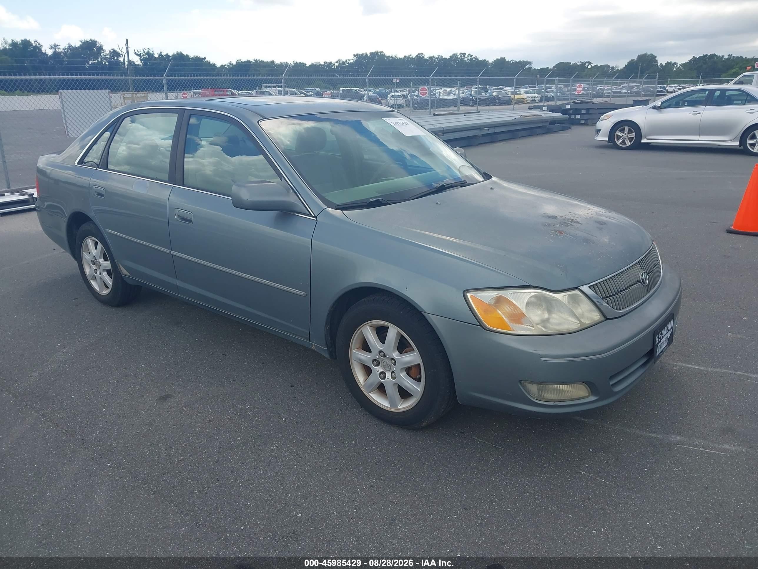 2001 Toyota Avalon Xls Blue vin: 4T1BF28B41U140289