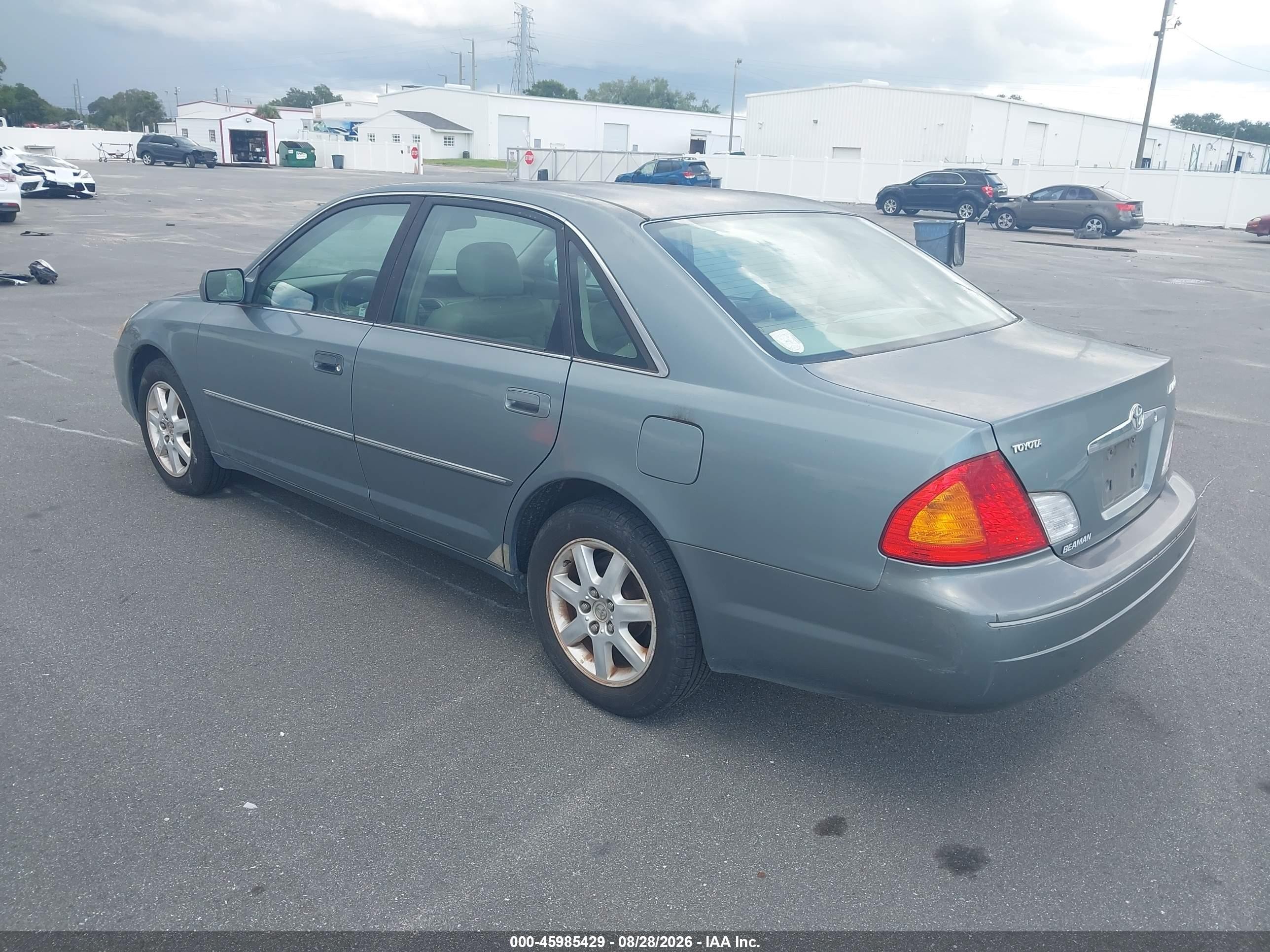 2001 Toyota Avalon Xls Blue vin: 4T1BF28B41U140289