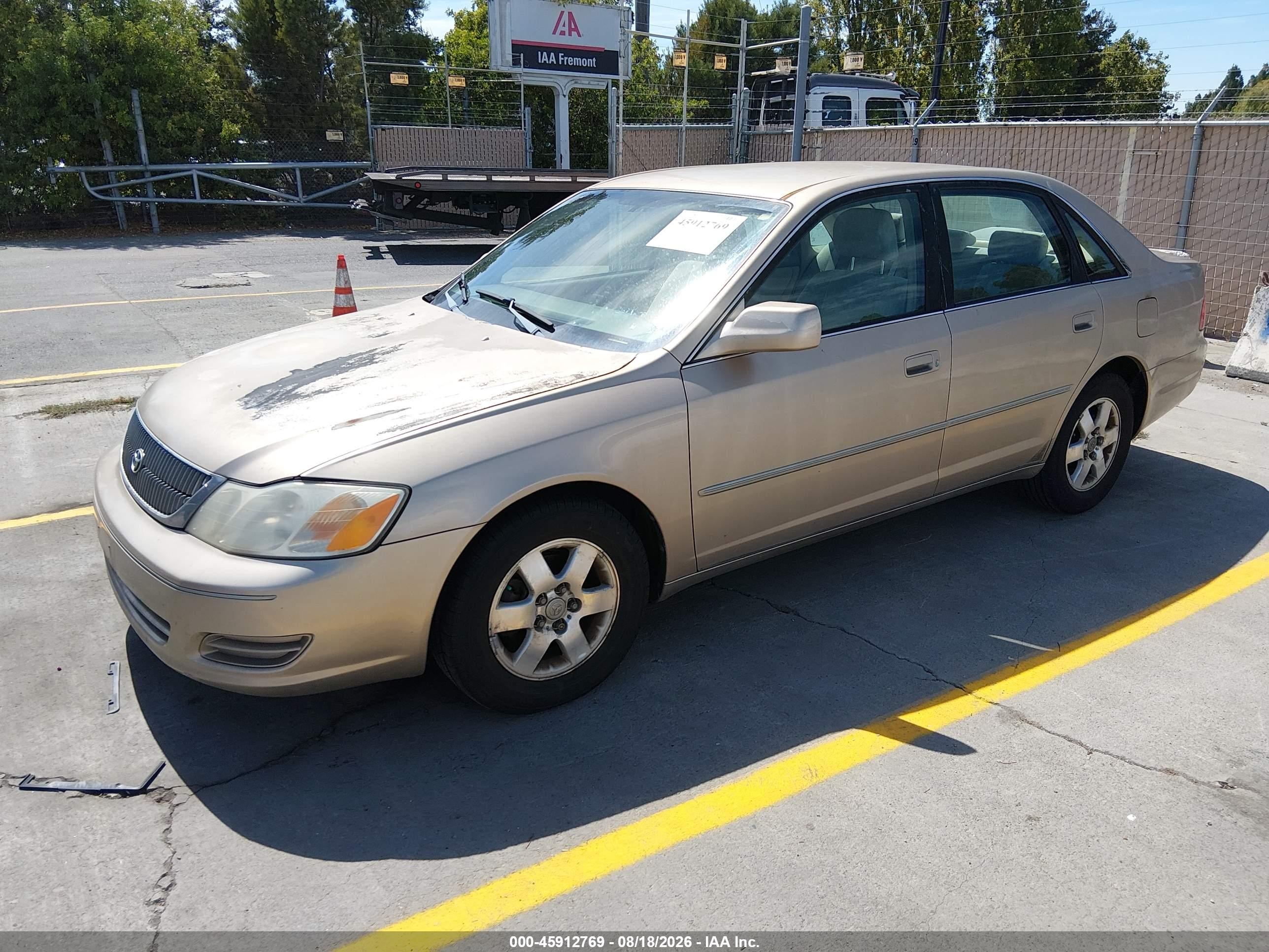 2001 Toyota Avalon Xl Tan vin: 4T1BF28B41U170554