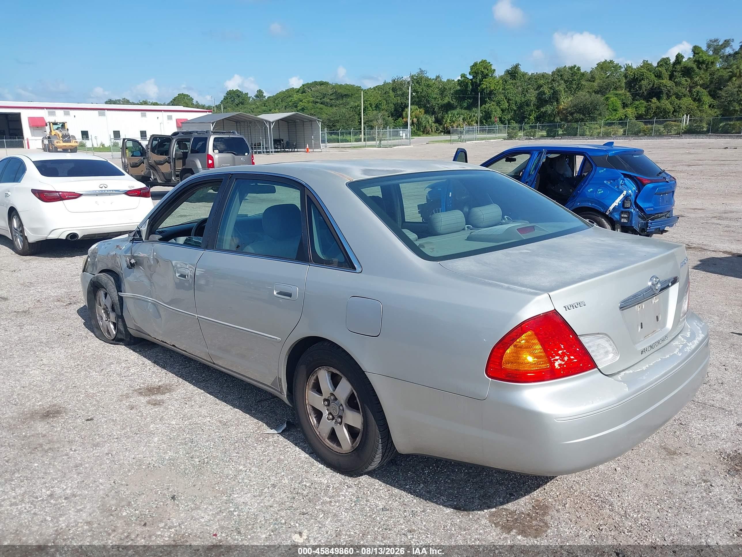 2001 Toyota Avalon Xl/xls Серебряный vin: 4T1BF28B41U191825