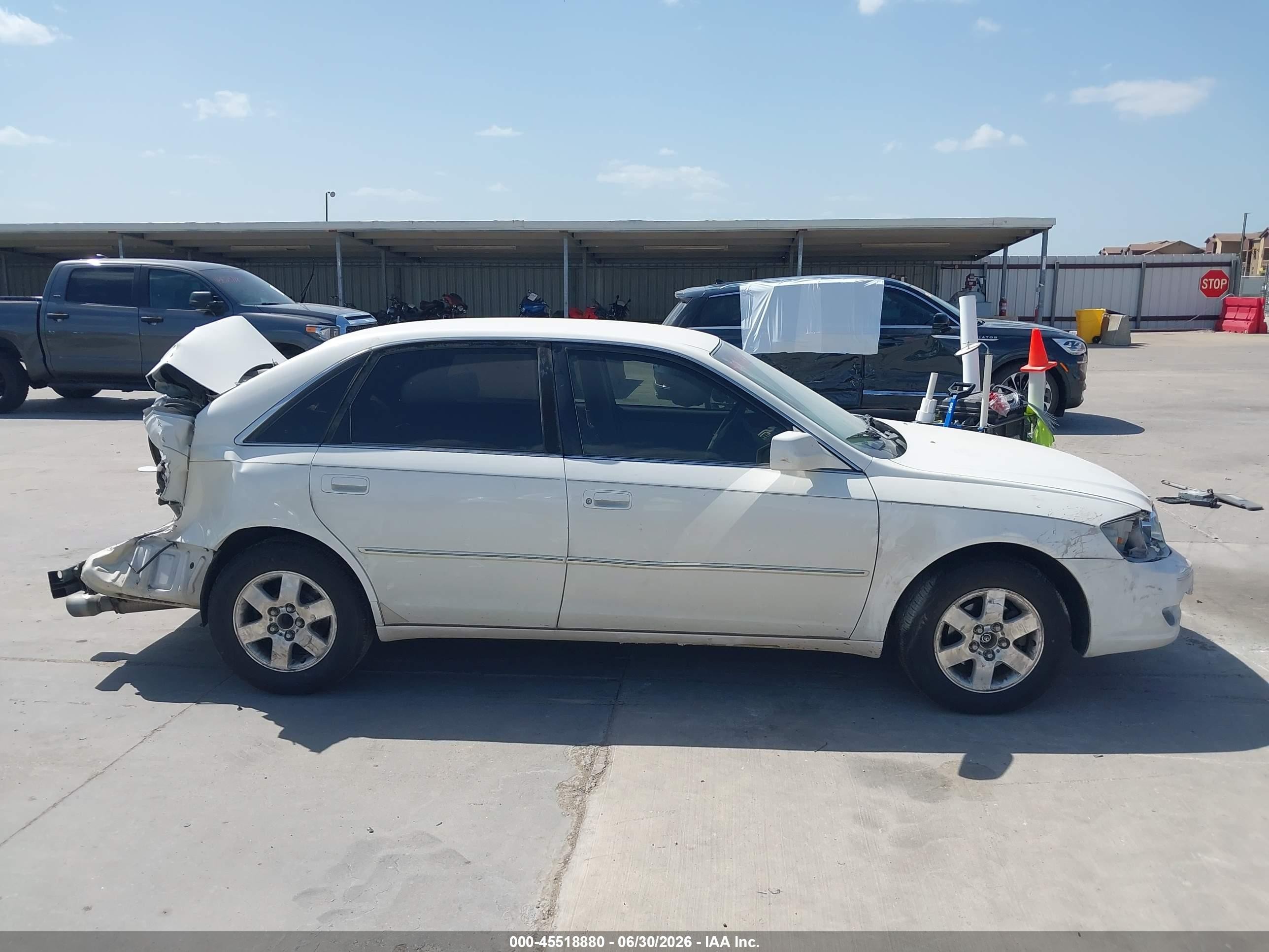 2002 Toyota Avalon Xl White vin: 4T1BF28B42U230723