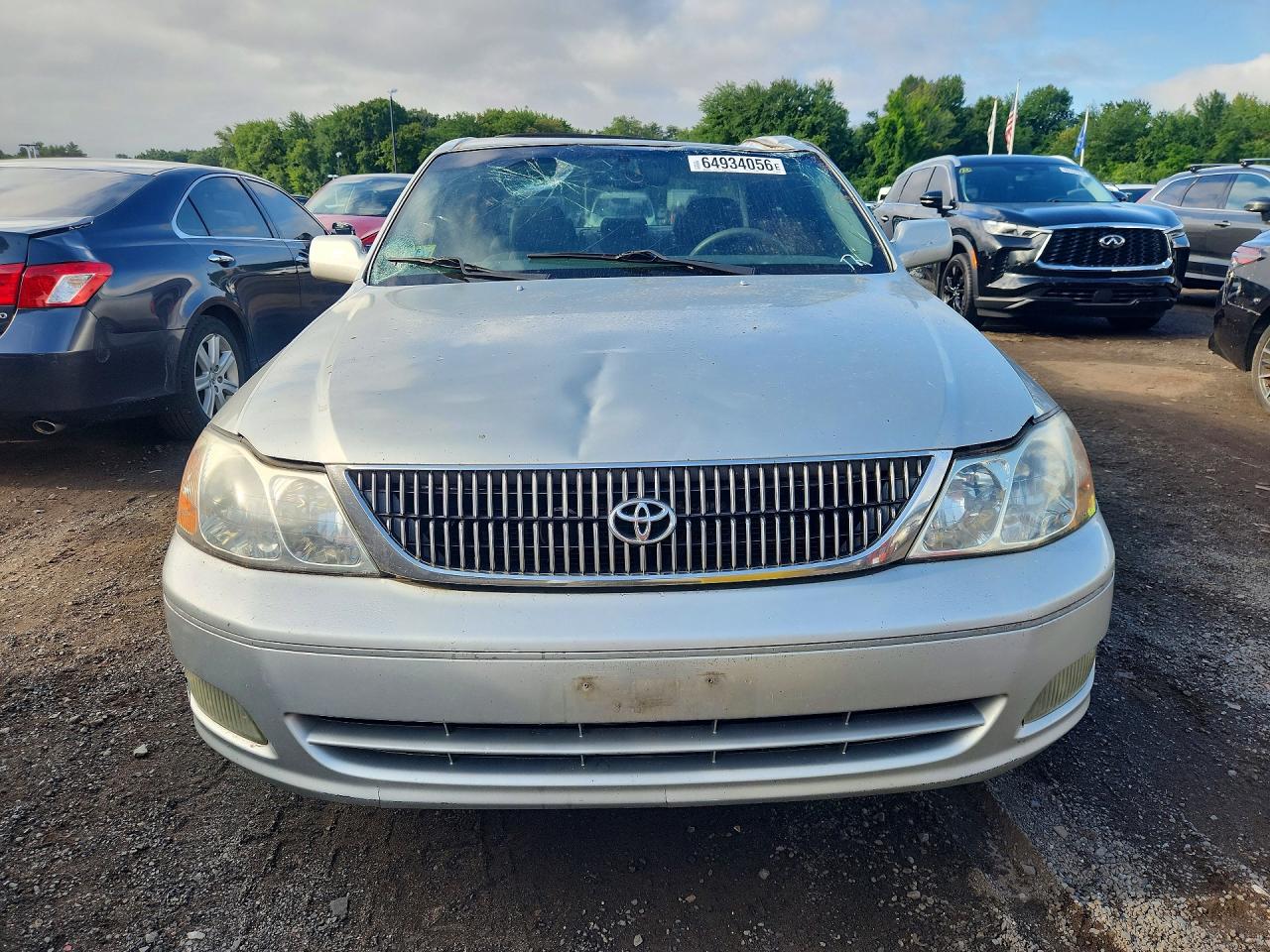 2002 Toyota Avalon Xls Gray vin: 4T1BF28B42U235789