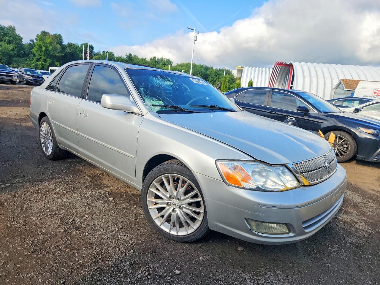 2002 Toyota Avalon Xls Gray vin: 4T1BF28B42U235789
