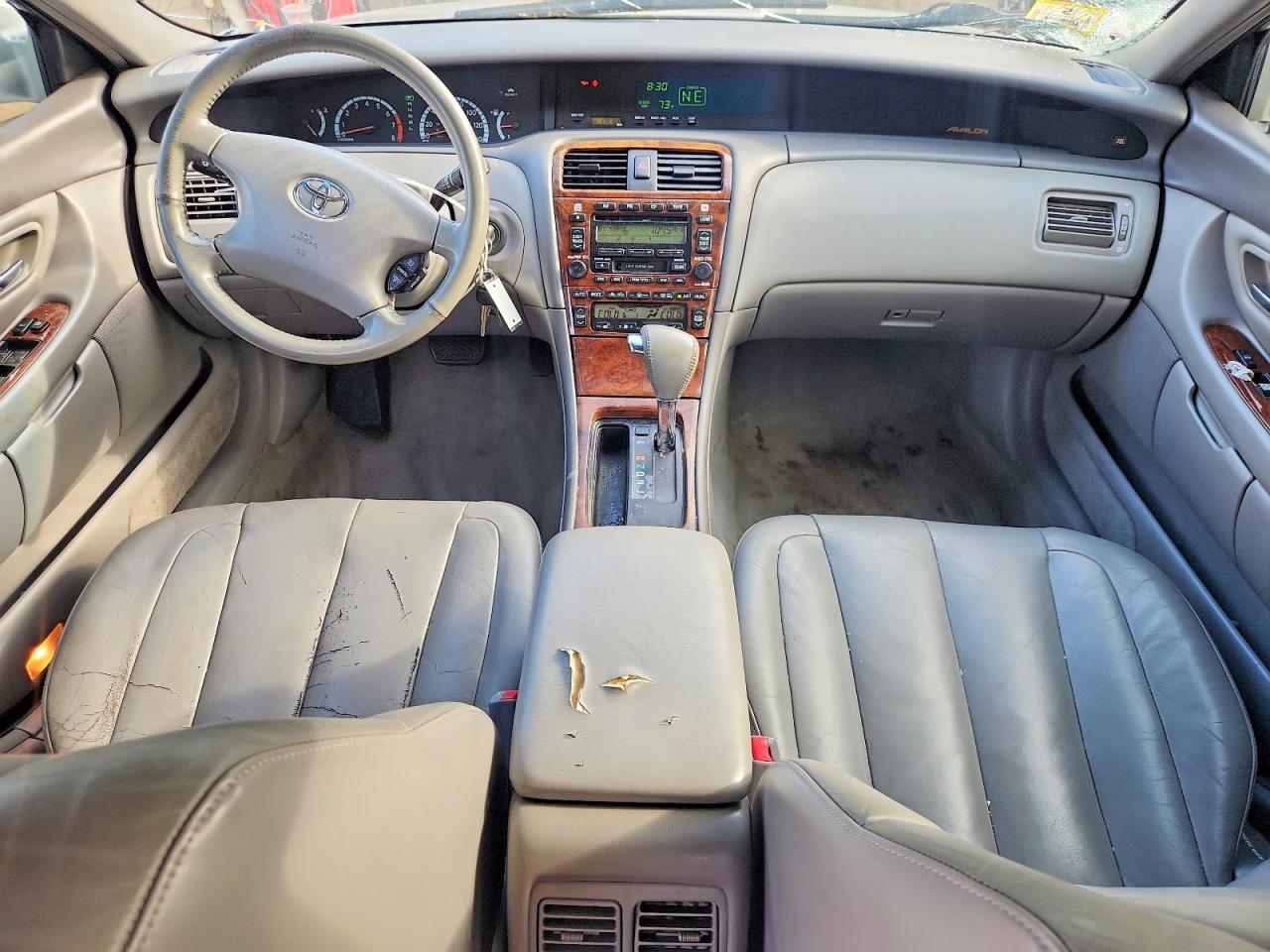 2002 Toyota Avalon Xls Gray vin: 4T1BF28B42U235789