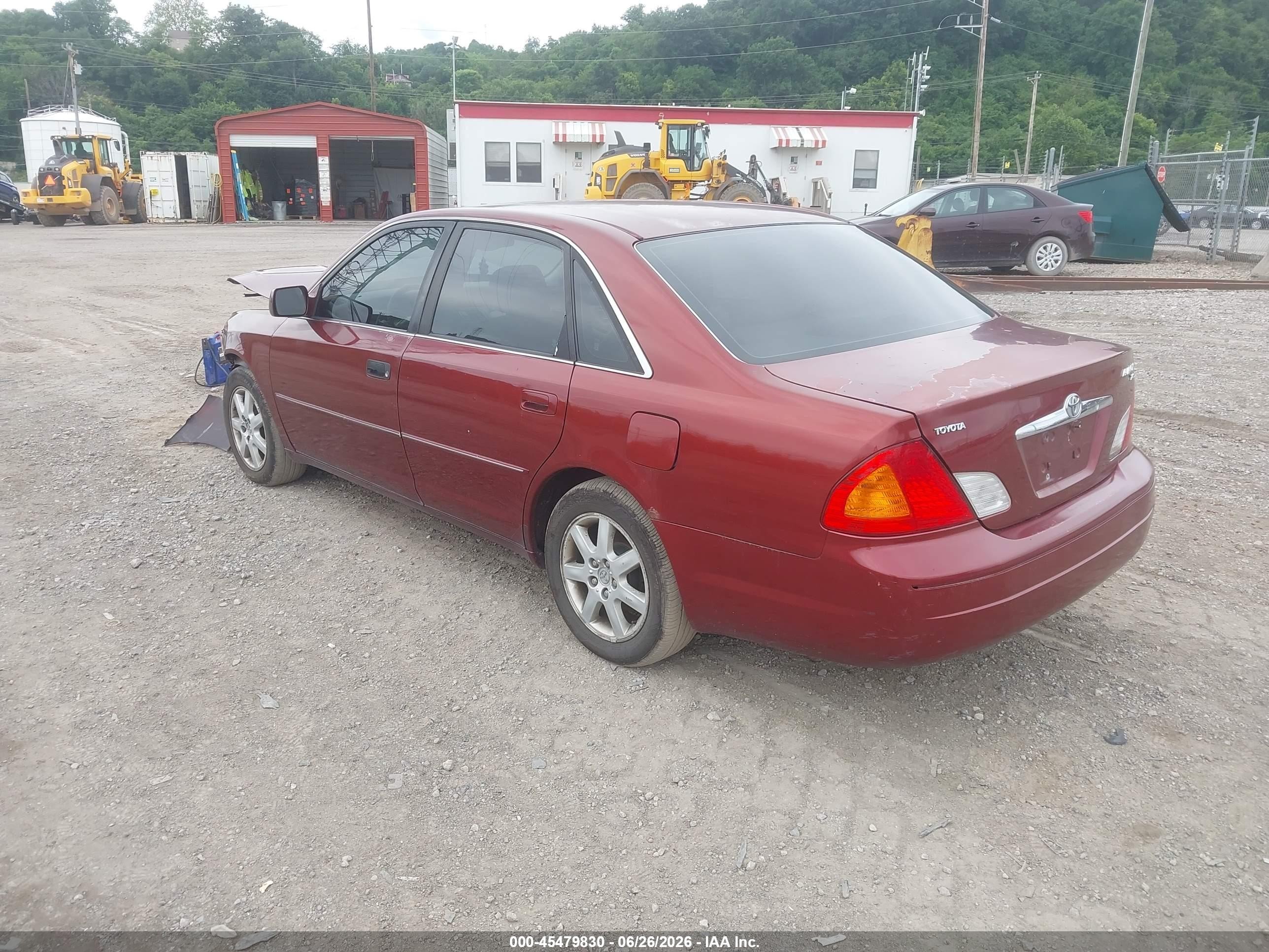 2002 Toyota Avalon Xls Red vin: 4T1BF28B42U245173