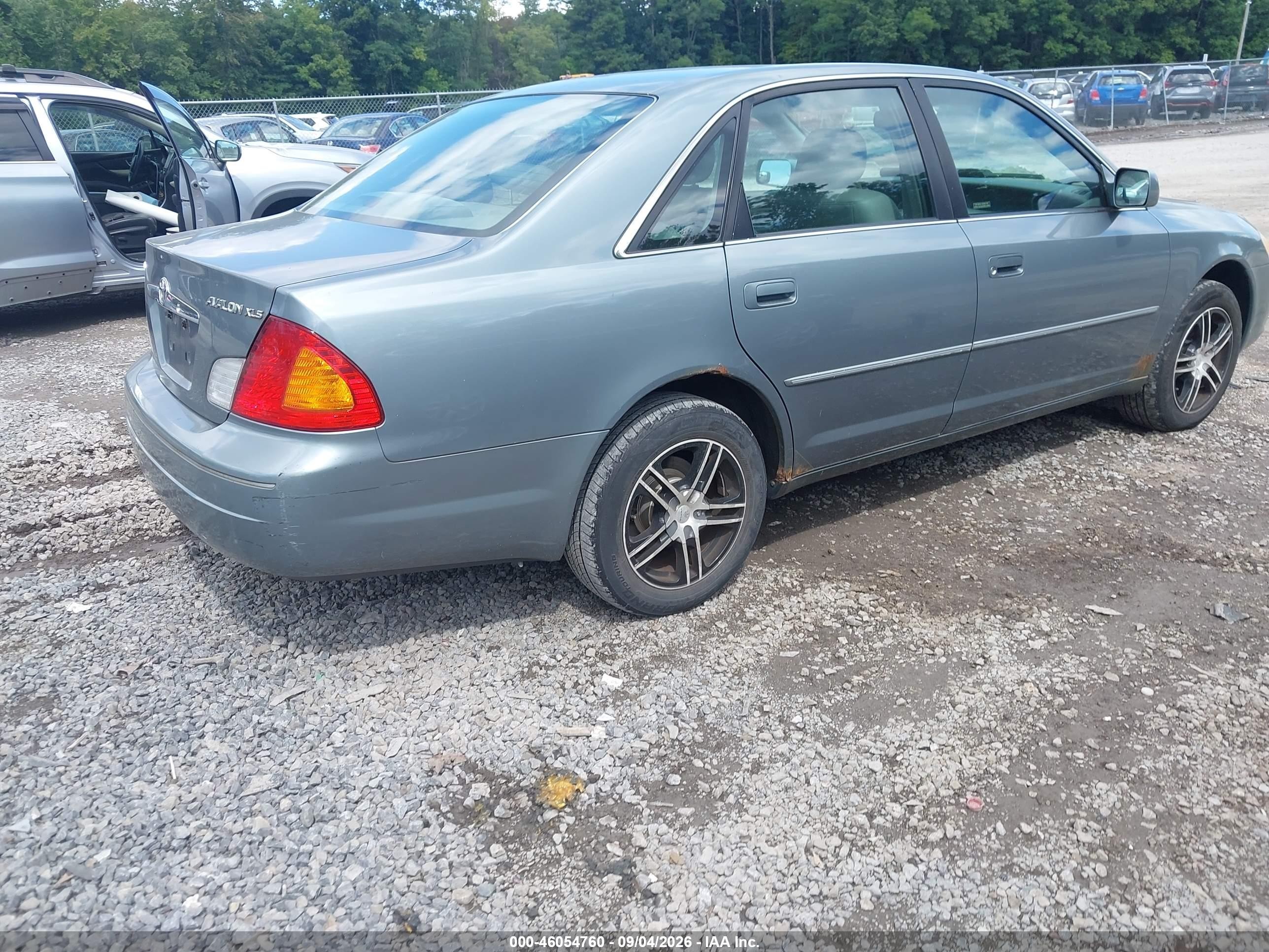 2002 Toyota Avalon Xls Синий vin: 4T1BF28B42U248154