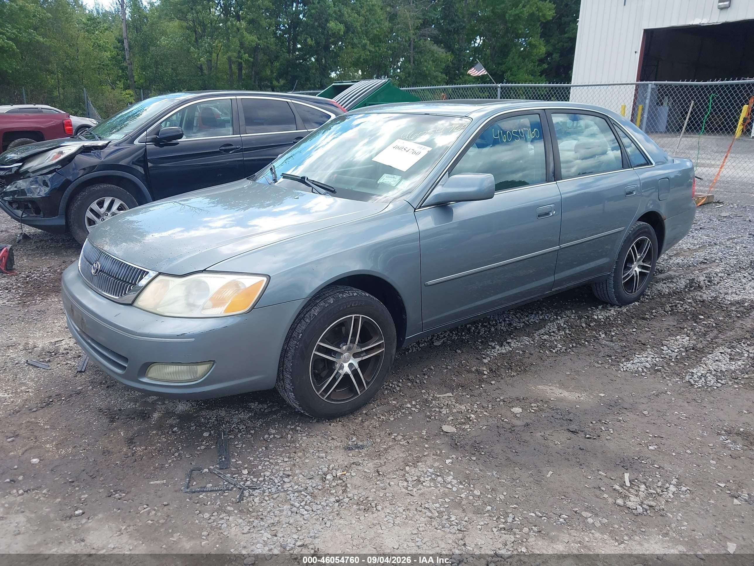 2002 Toyota Avalon Xls Синий vin: 4T1BF28B42U248154