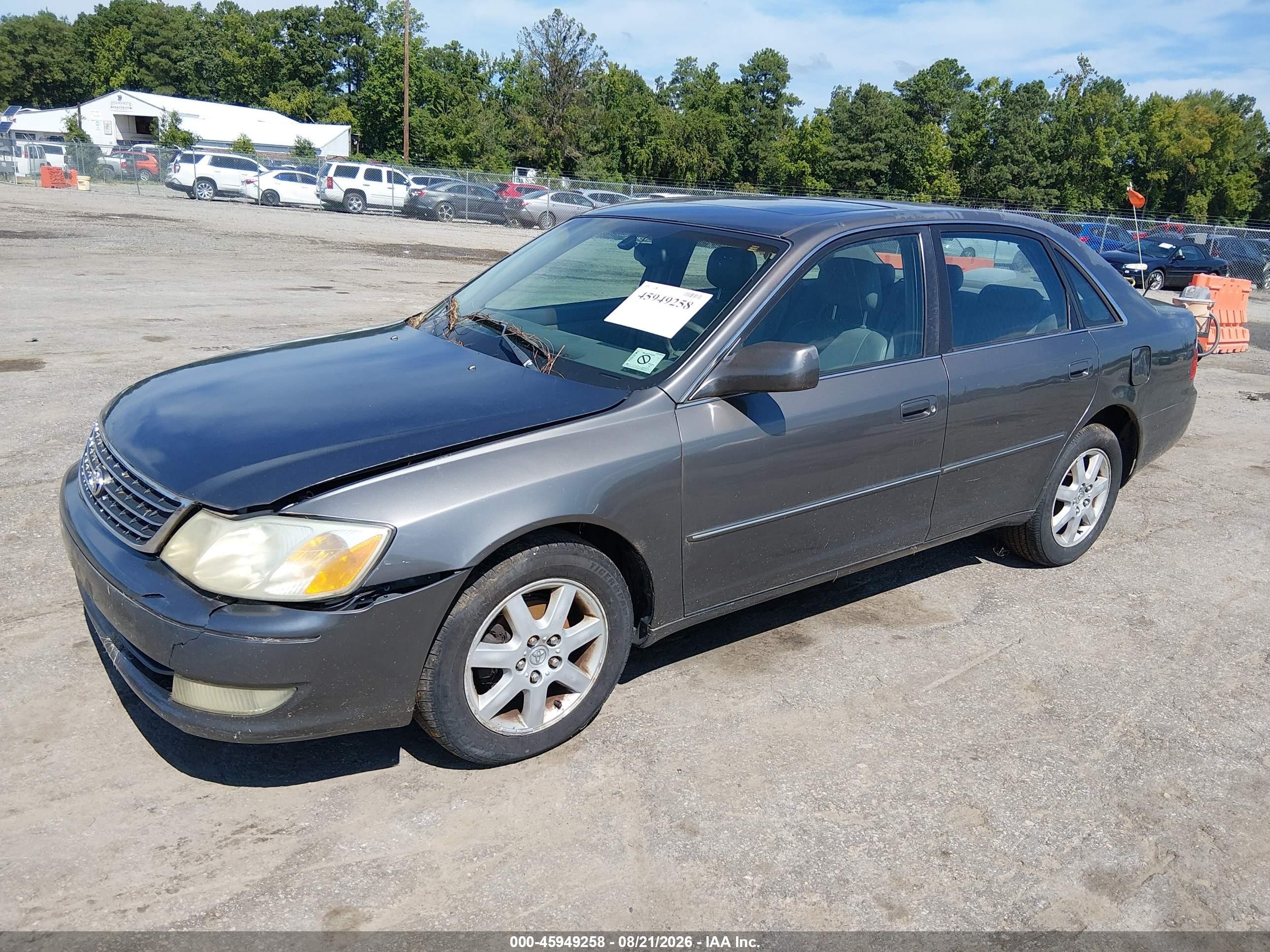 2003 Toyota Avalon Xl Gray vin: 4T1BF28B43U280071