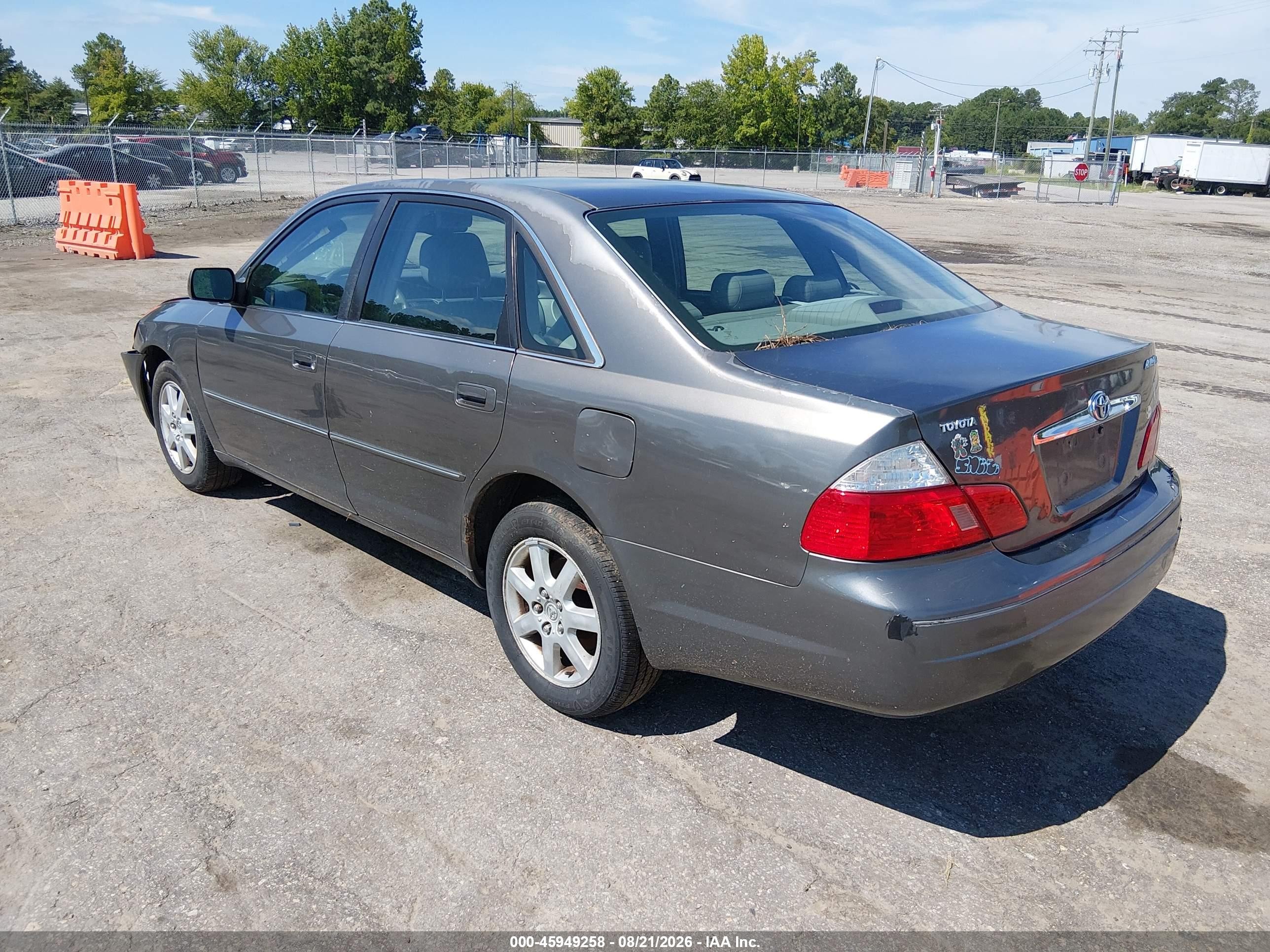 2003 Toyota Avalon Xl Gray vin: 4T1BF28B43U280071