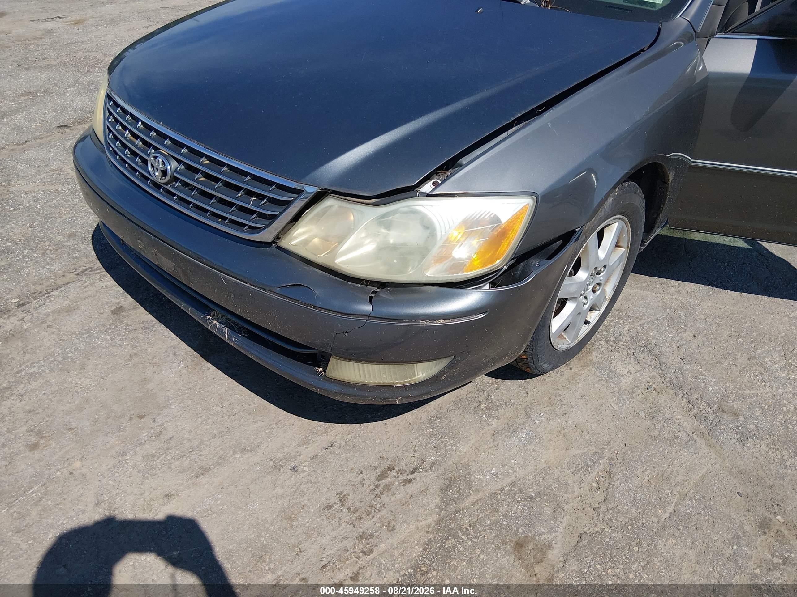 2003 Toyota Avalon Xl Gray vin: 4T1BF28B43U280071