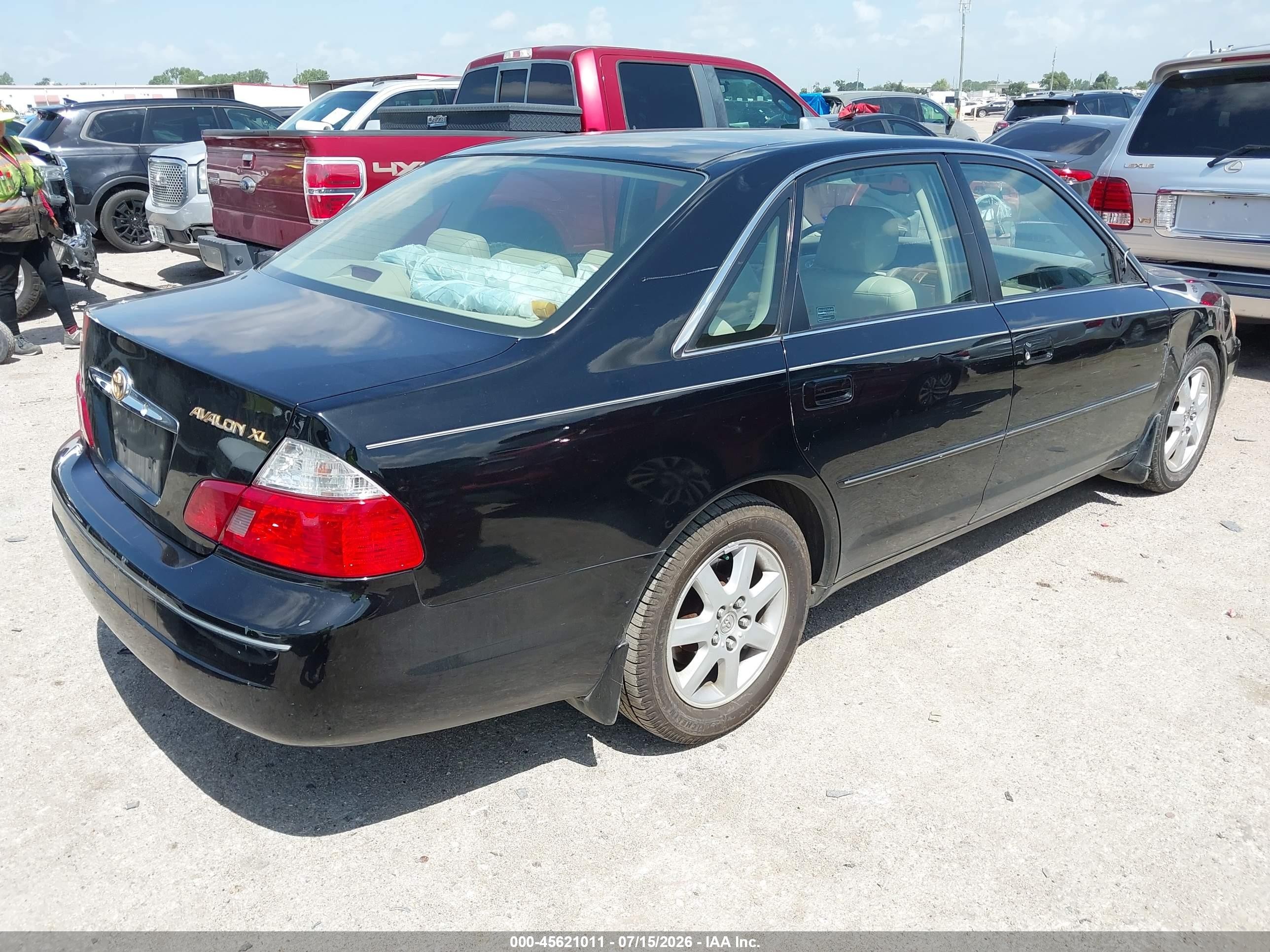 2003 Toyota Avalon Xl Black vin: 4T1BF28B43U287411