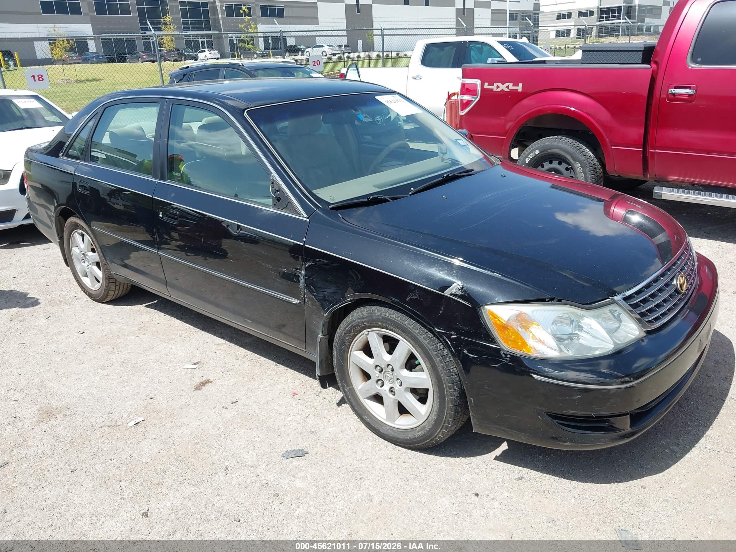 2003 Toyota Avalon Xl Black vin: 4T1BF28B43U287411