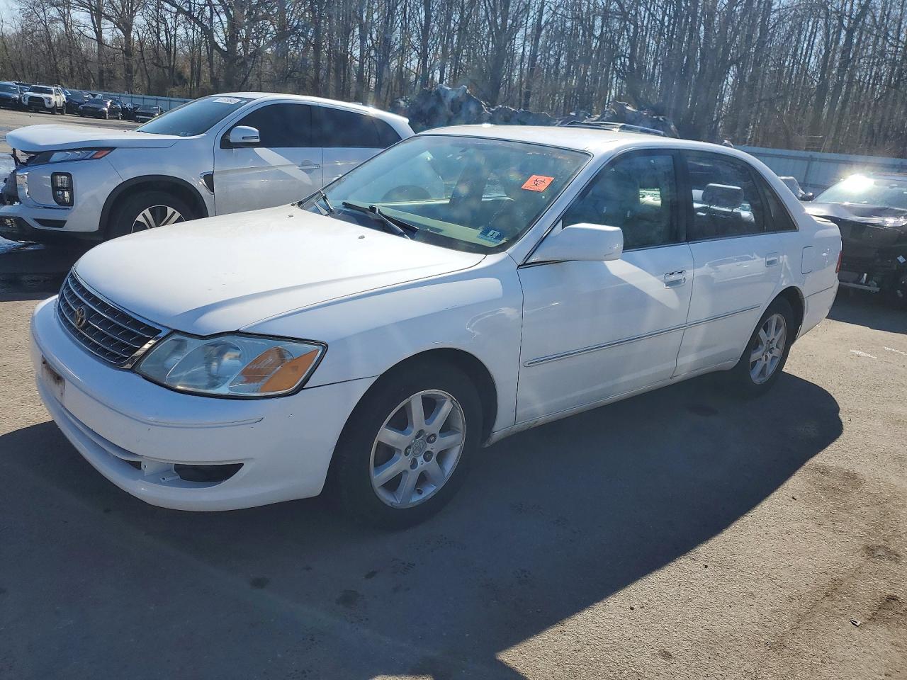 2003 Toyota Avalon Xl White vin: 4T1BF28B43U296691