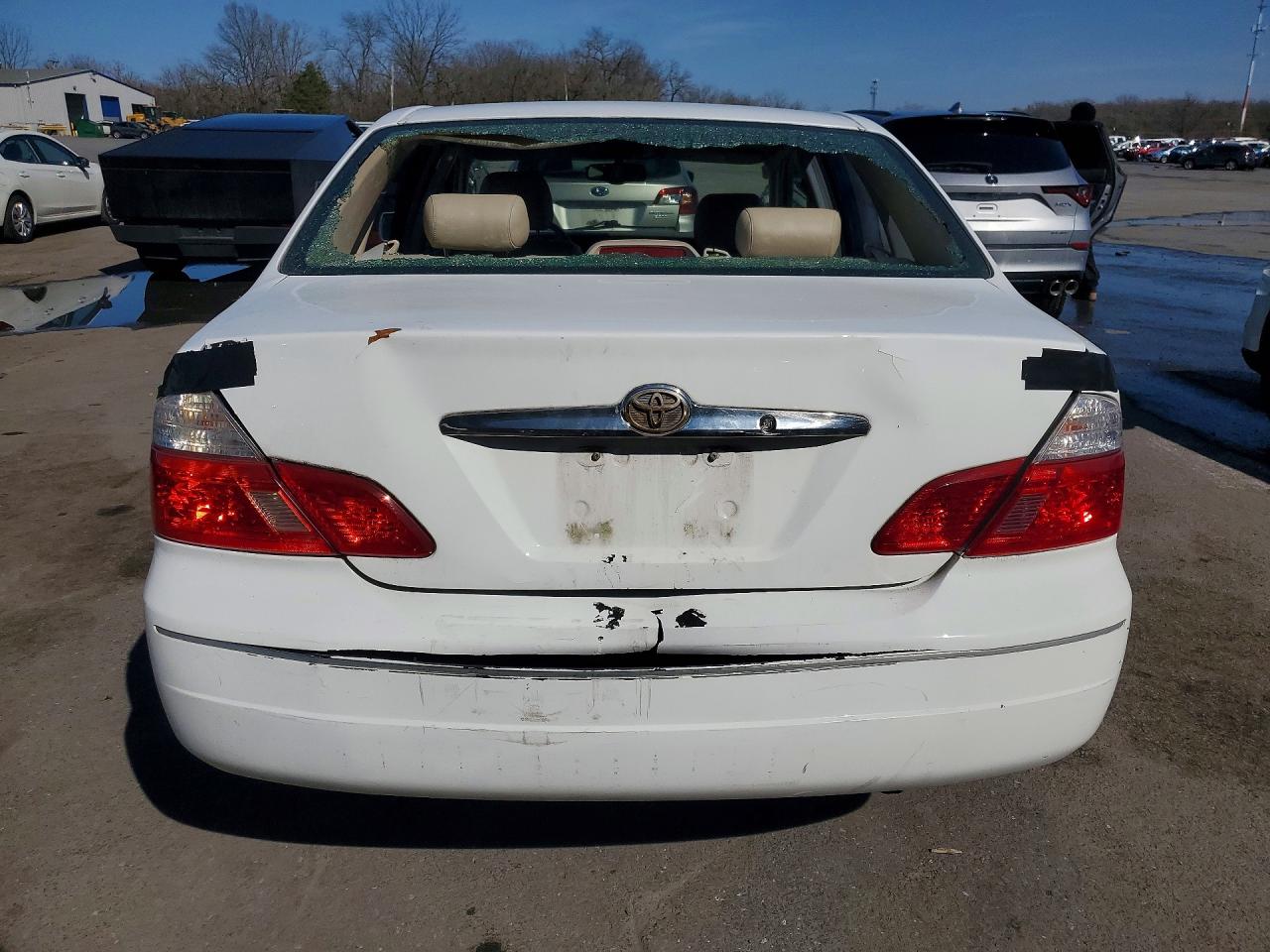 2003 Toyota Avalon Xl White vin: 4T1BF28B43U296691