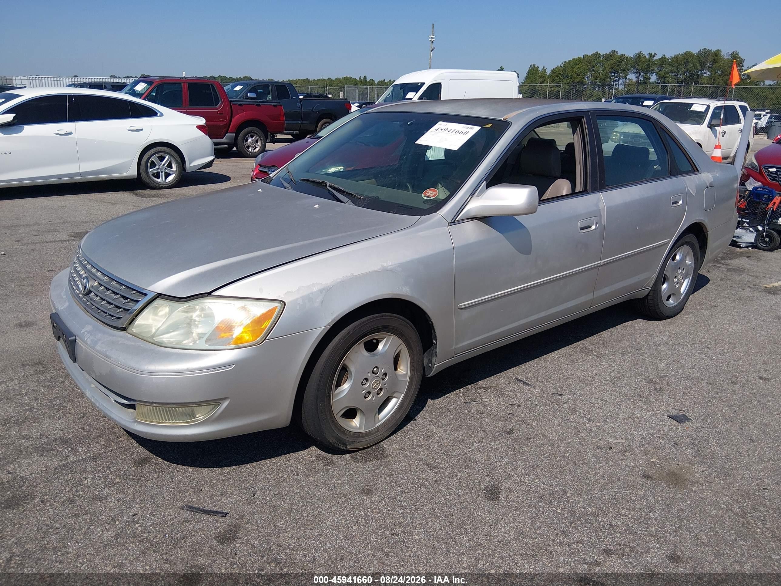 2004 Toyota Avalon Xls Серебряный vin: 4T1BF28B44U350623