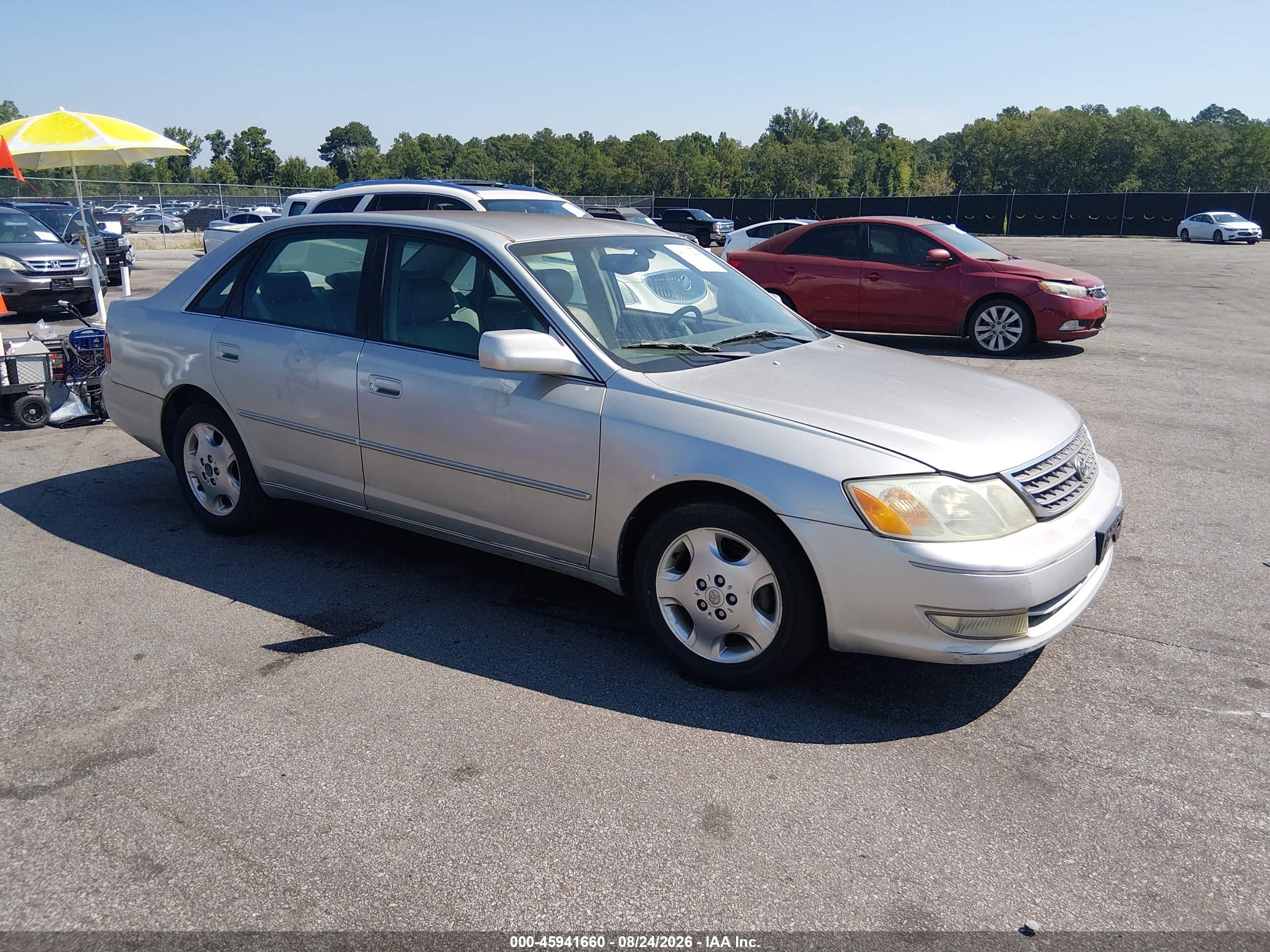 2004 Toyota Avalon Xls Silver vin: 4T1BF28B44U350623
