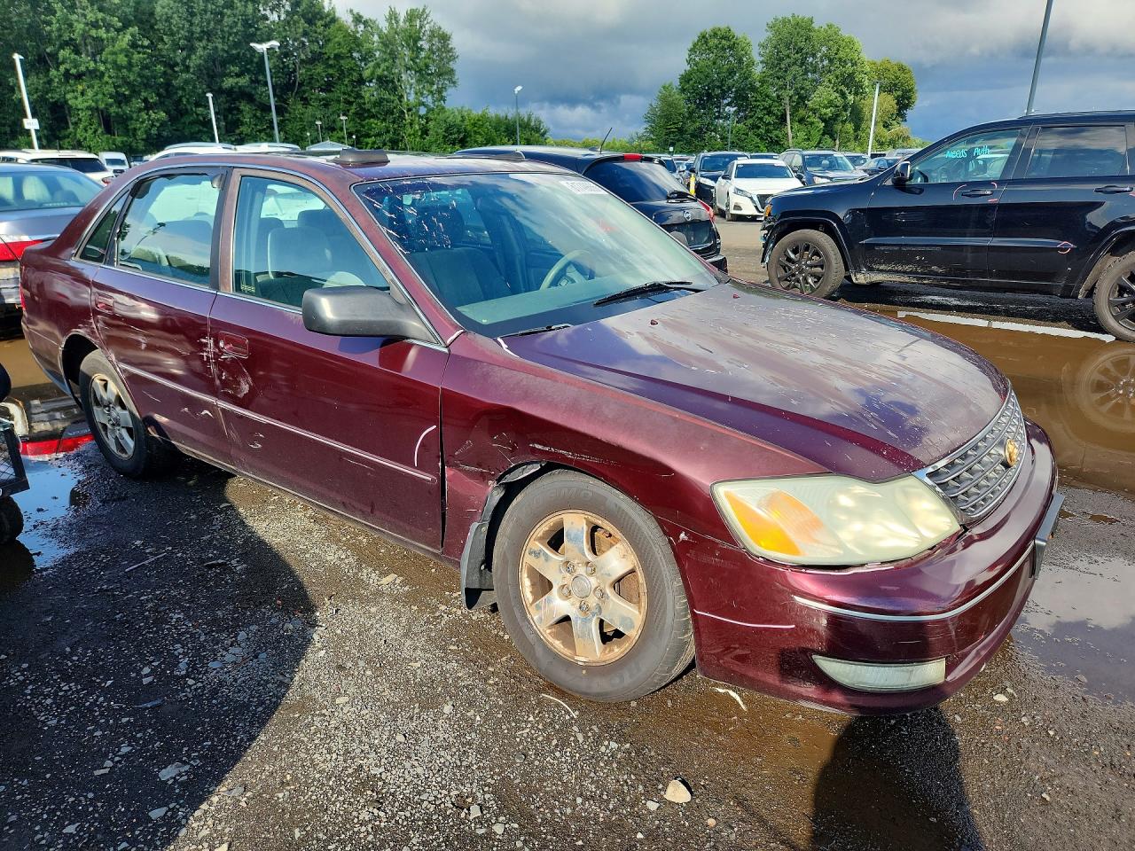 2004 Toyota Avalon Xls Red vin: 4T1BF28B44U363114