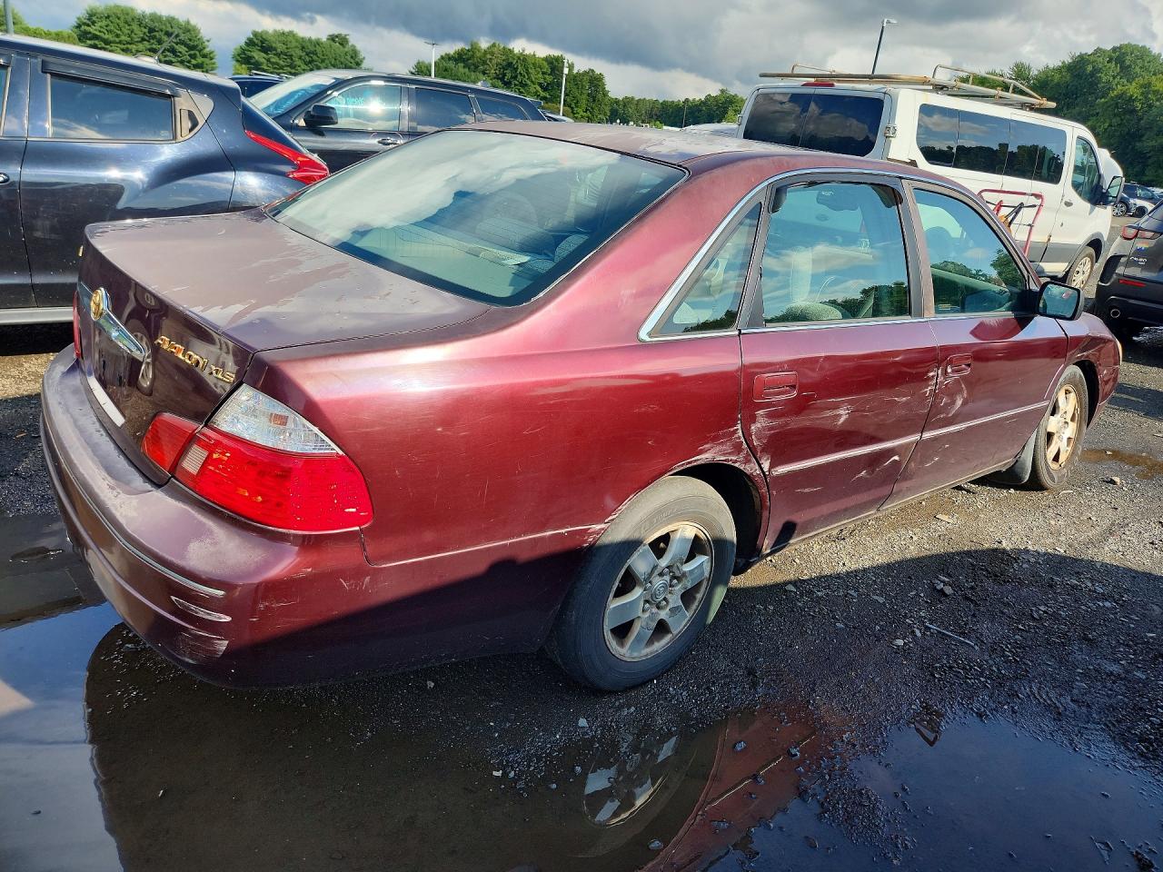 2004 Toyota Avalon Xls Red vin: 4T1BF28B44U363114